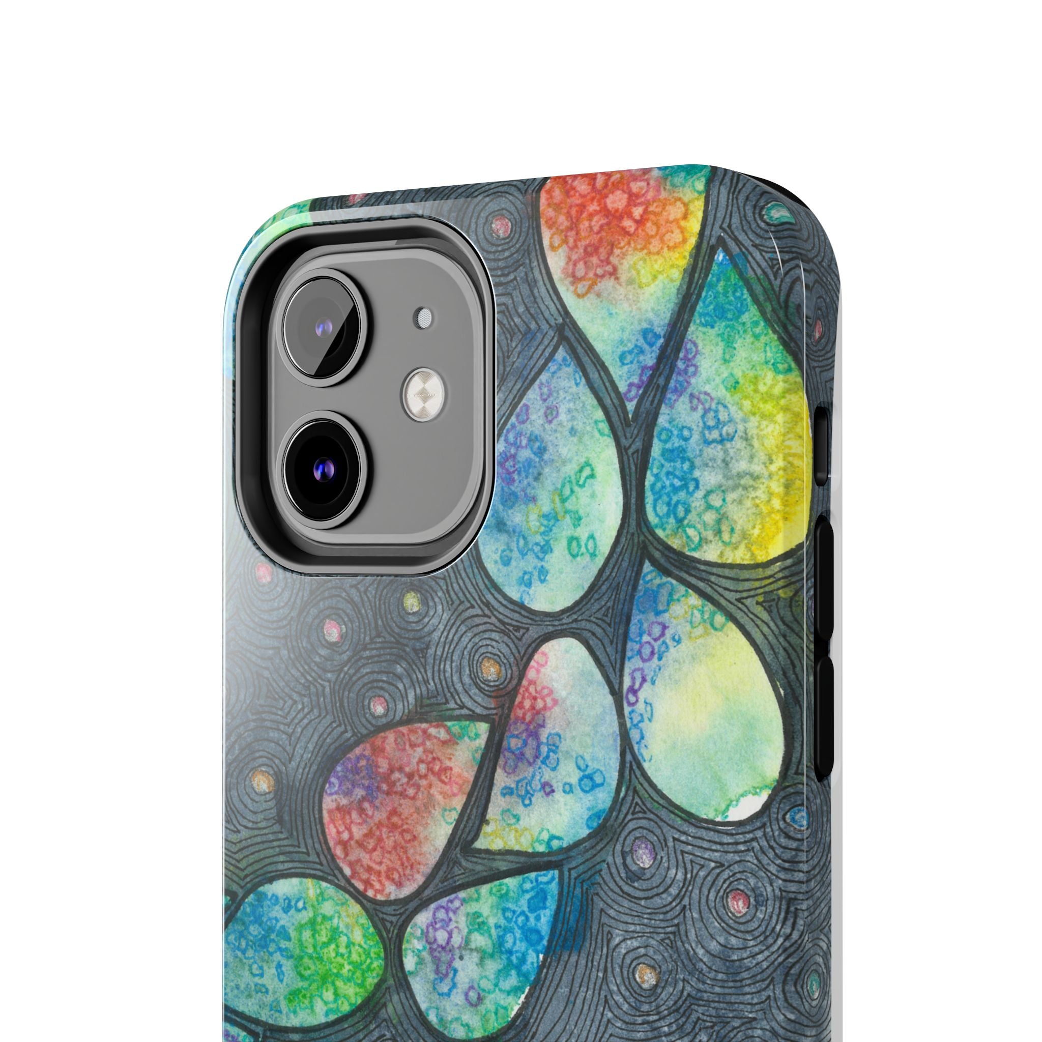 Tough Phone Case - All iPhones and Samsung Galaxys - Exciting Abstract Design #30 Give Us A Minute