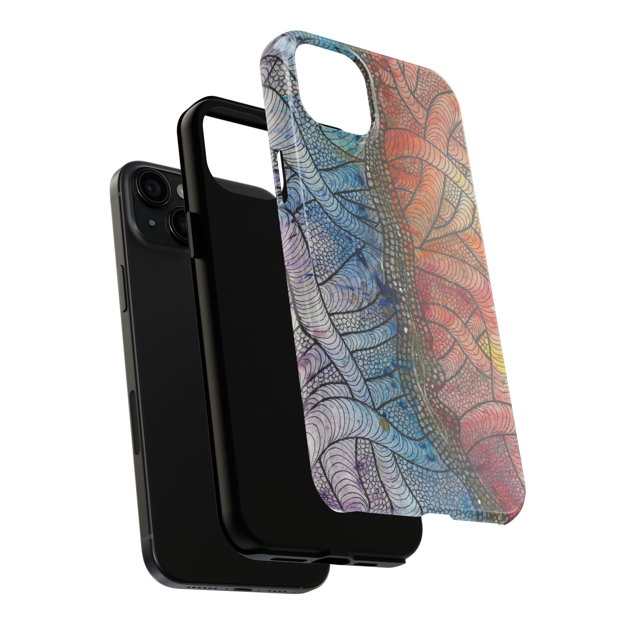 Tough Phone Case - All iPhones and Samsung Galaxys - Exciting Abstract Design #72 After The End
