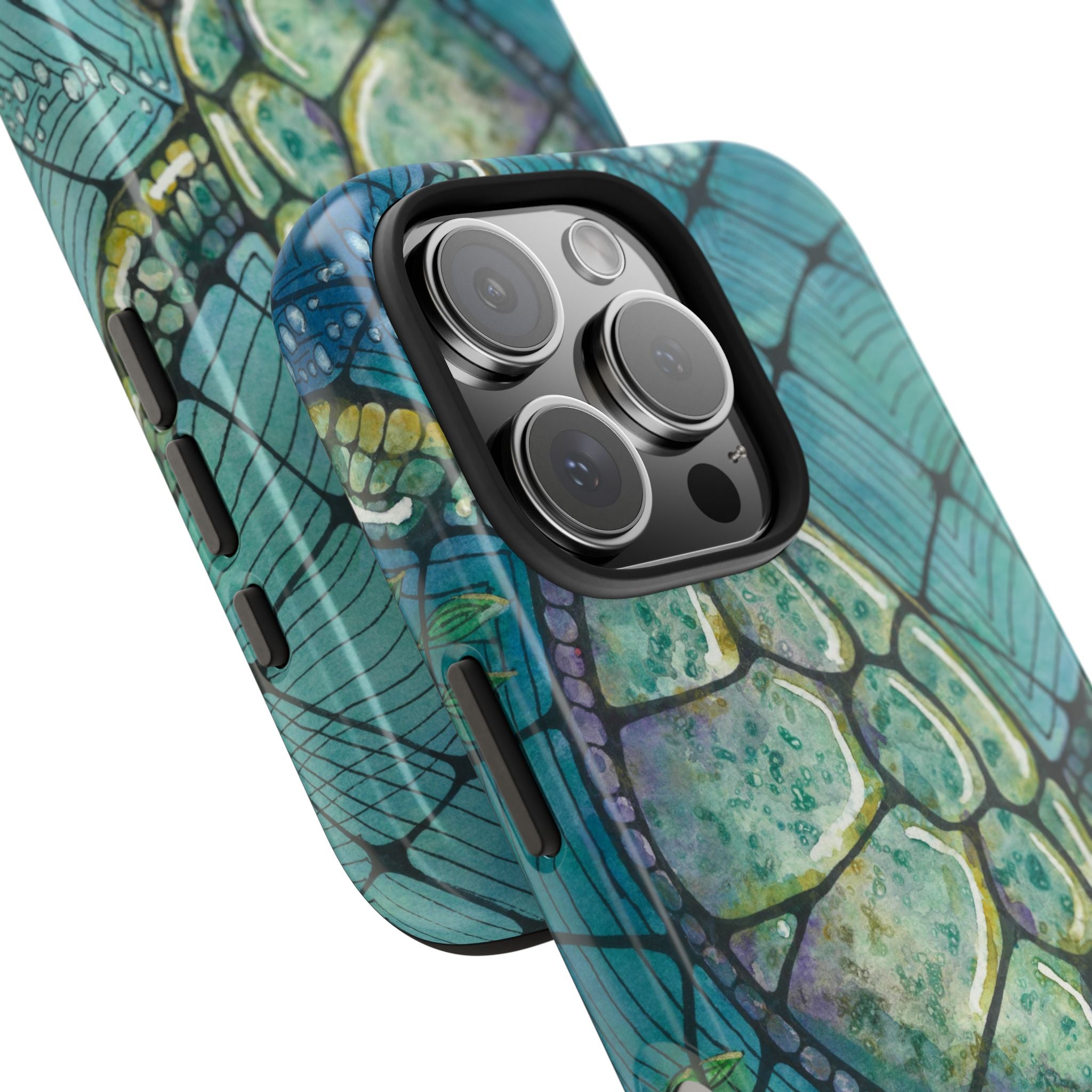 Tough Phone Case - All iPhones and Samsung Galaxys - Exciting Abstract Design #73 Turtling Along