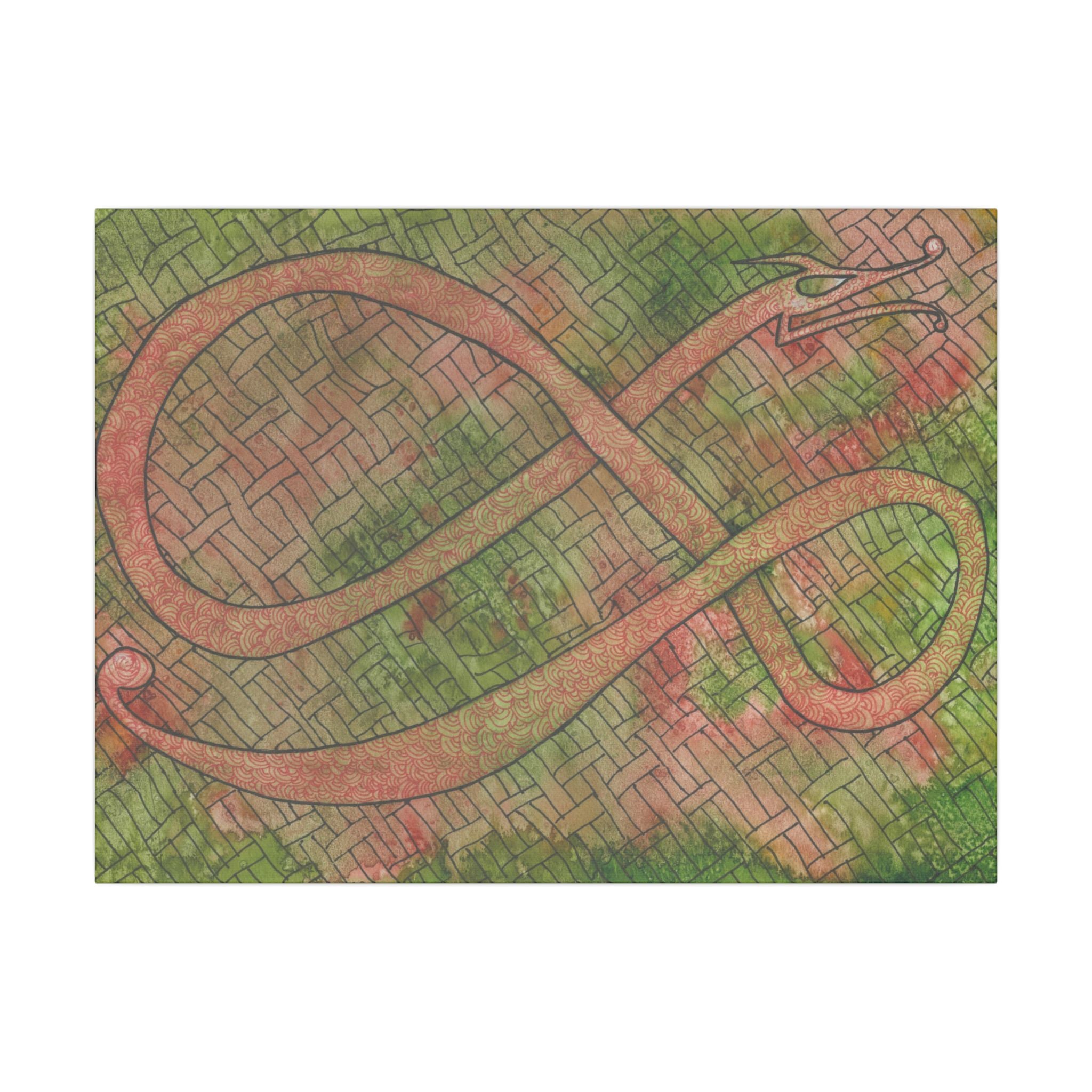Large Colourful Wall Art, Canvas Prints, For Office, Bedroom or Living Room, or Special Gift #57 Celtic Flavours