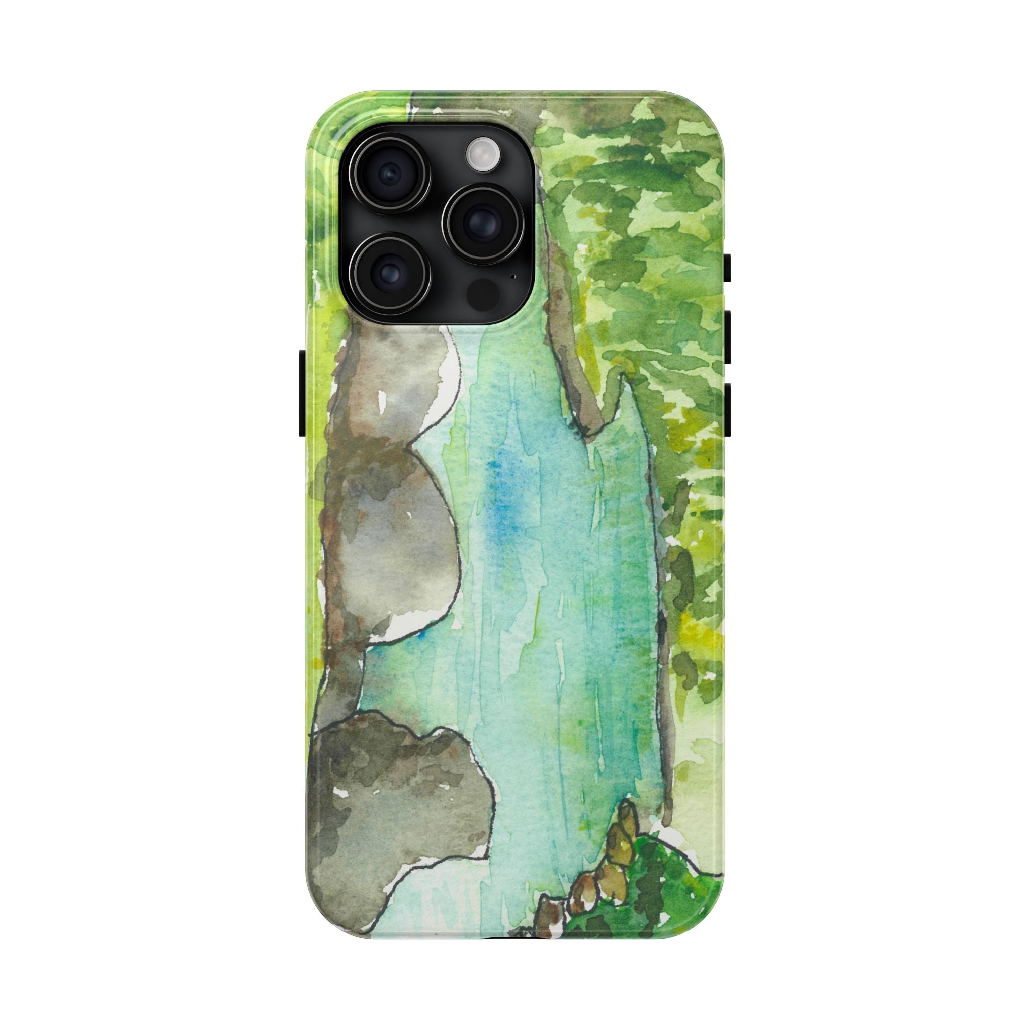 Tough Phone Case - All iPhones and Samsung Galaxys - Exciting Abstract Design #88 Tara River - Montenegro