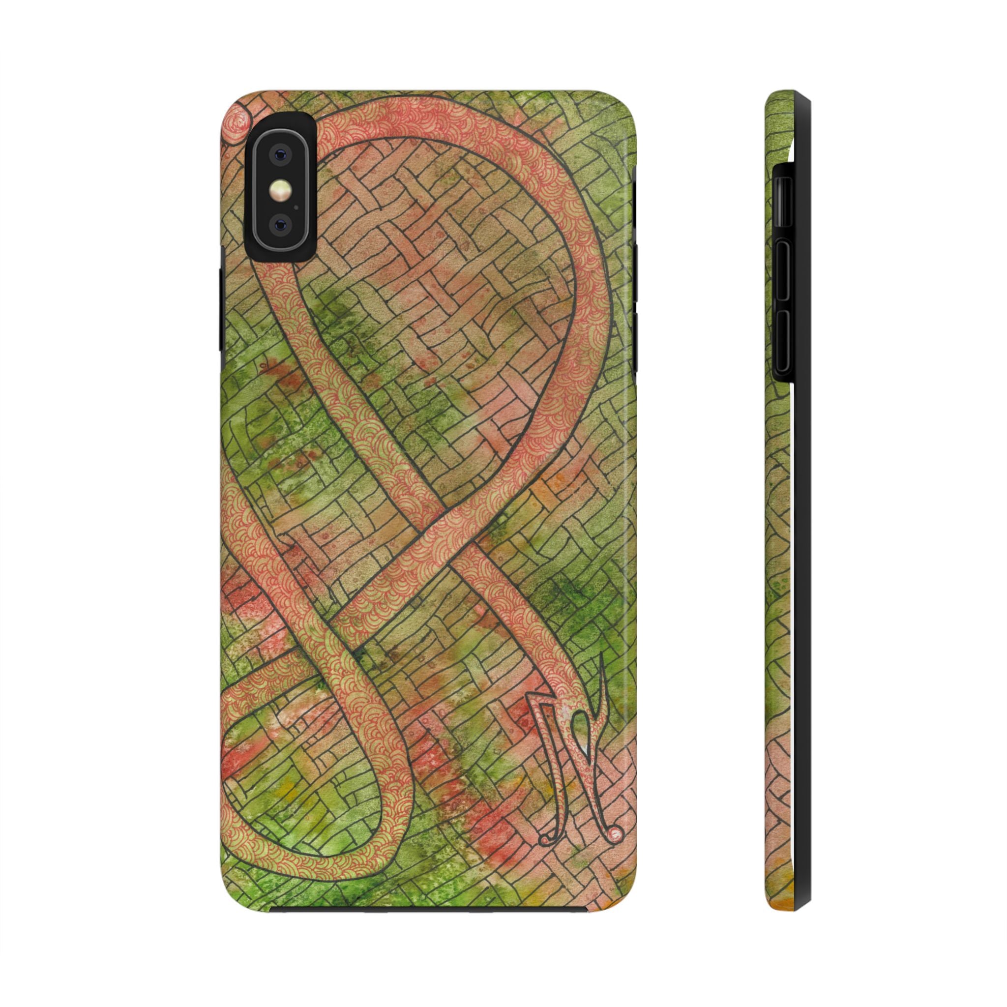 Tough Phone Case - All iPhones and Samsung Galaxys - Exciting Abstract Design #57 Celtic Flavours