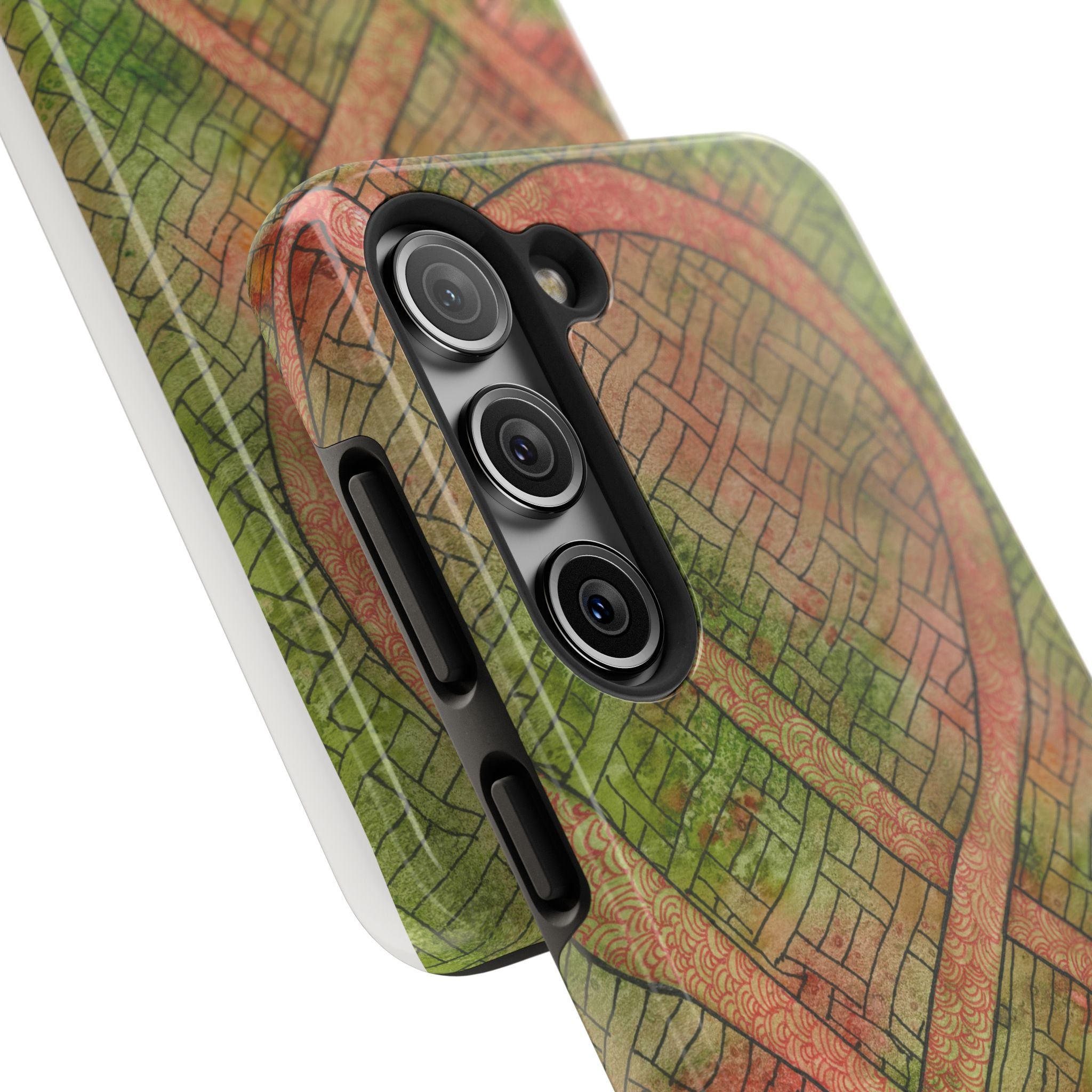 Tough Phone Case - All iPhones and Samsung Galaxys - Exciting Abstract Design #57 Celtic Flavours