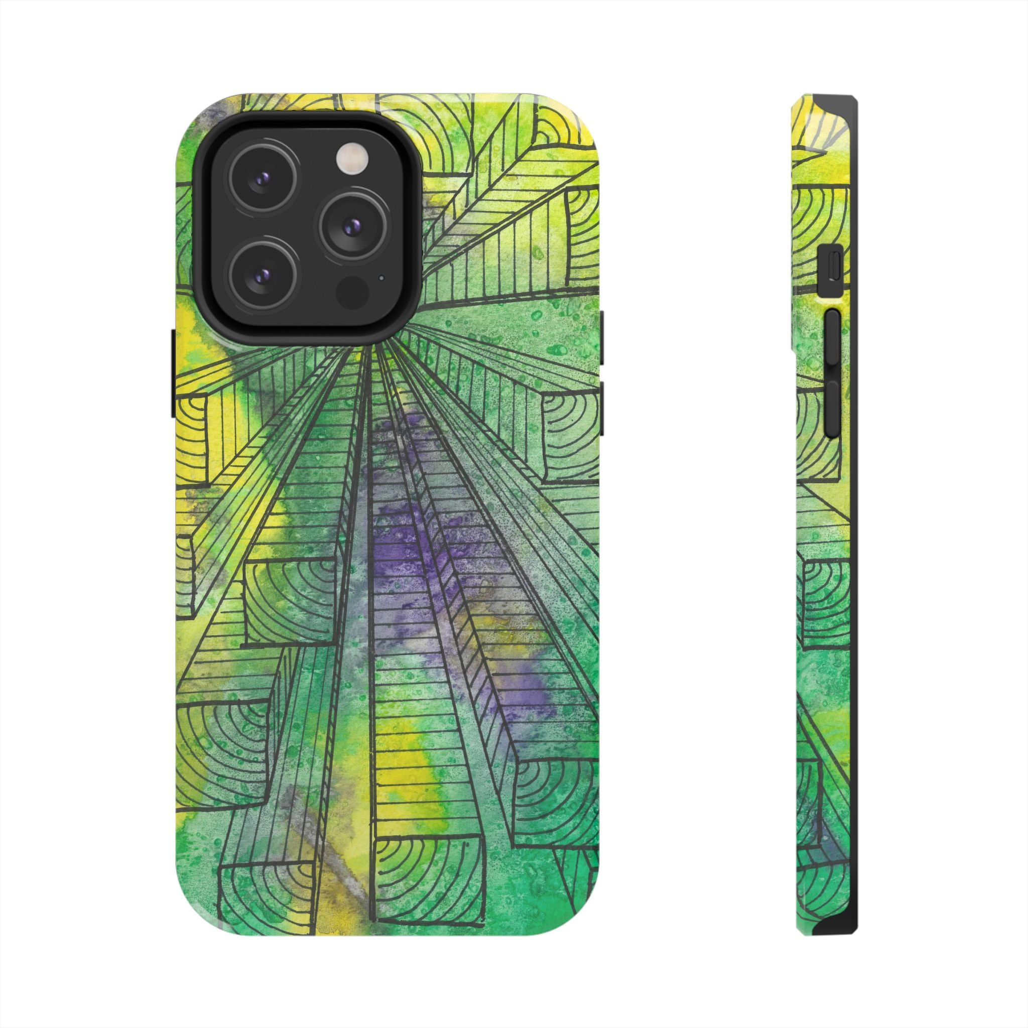 Tough Phone Case - All iPhones and Samsung Galaxys - Exciting Abstract Design #89 The Wayseers