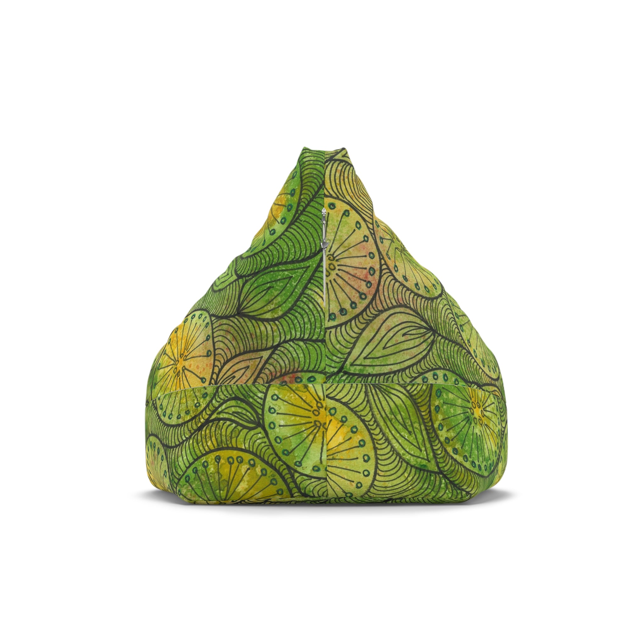 Bean Bag Chair Covers For Indoor & Outdoor - 2 Sizes - Exciting Abstract Design #63 Margarita Mondays
