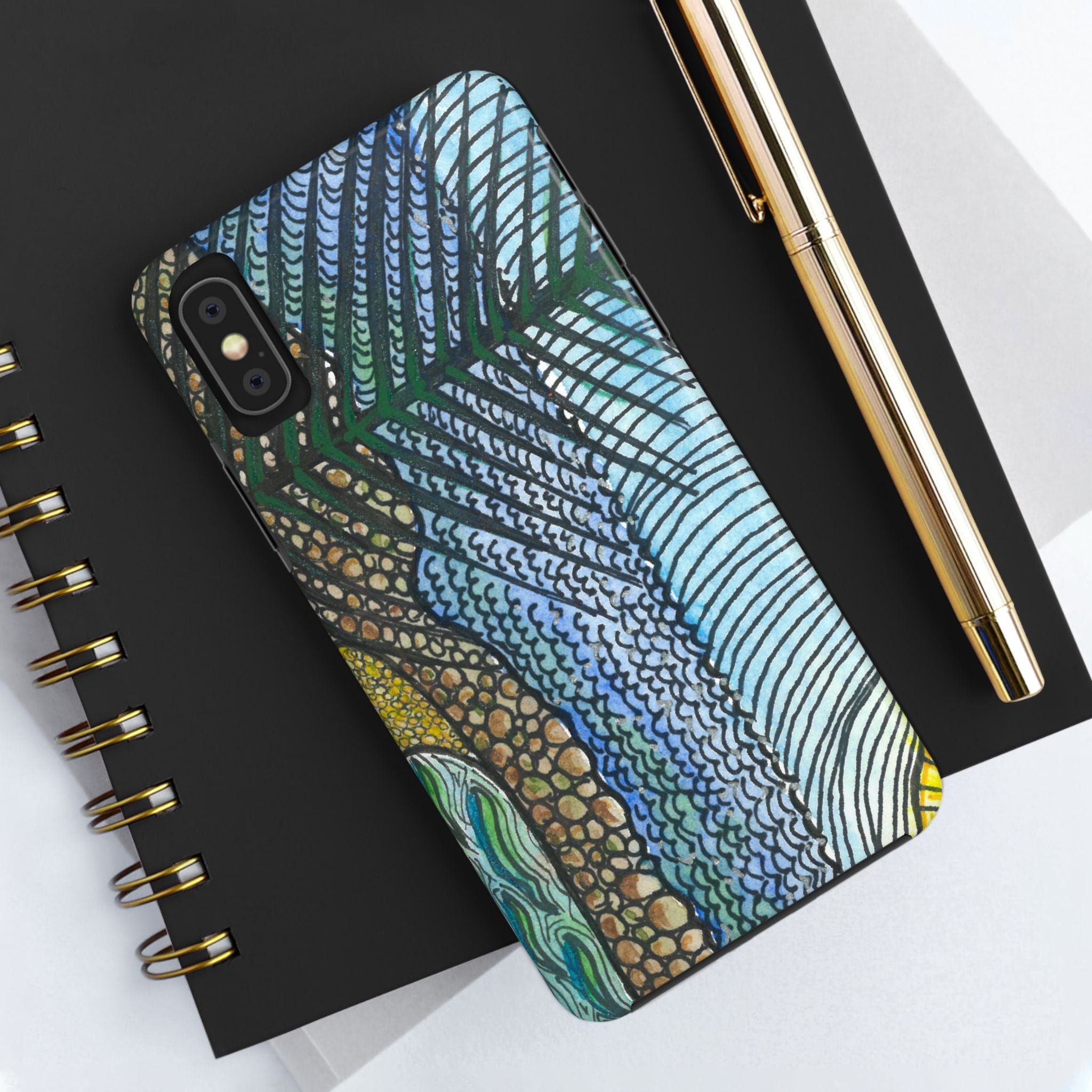 Tough Phone Case - All iPhones and Samsung Galaxys - Exciting Abstract Design #47 Cottesloe