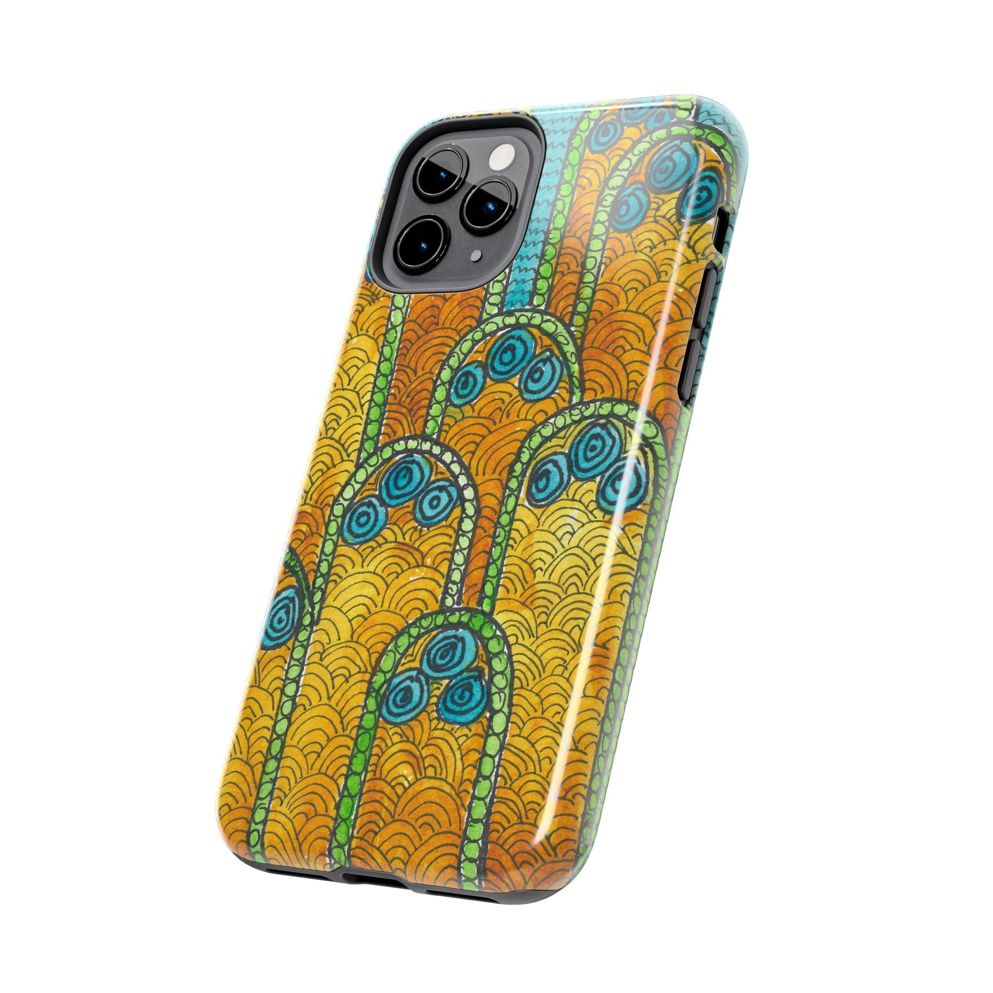 Tough Phone Case - All iPhones and Samsung Galaxys - Exciting Abstract Design #87 Belgrade Impressions - Serbia