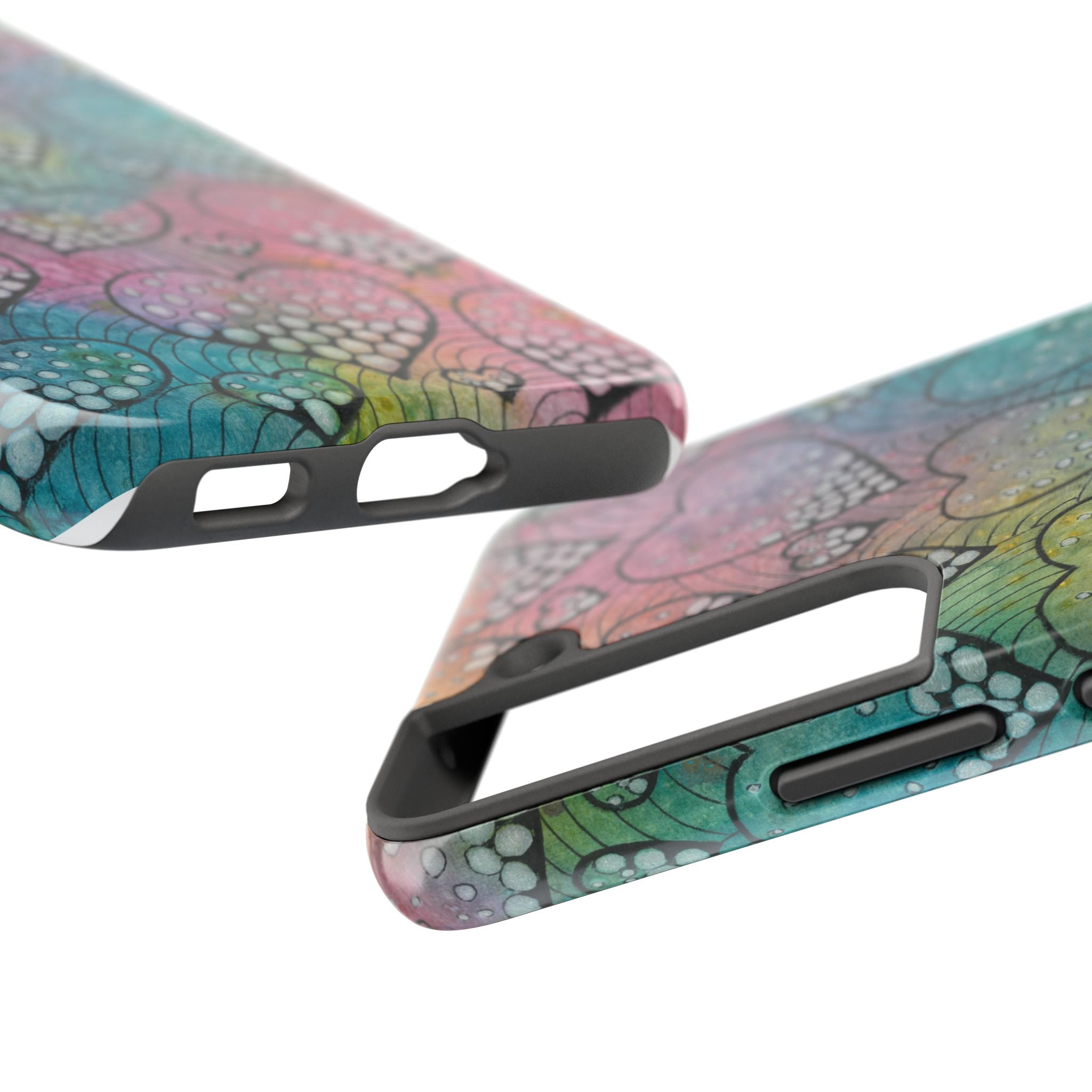 Tough Phone Case - All iPhones and Samsung Galaxys - Exciting Abstract Design #97 What's Love Got To Do With It