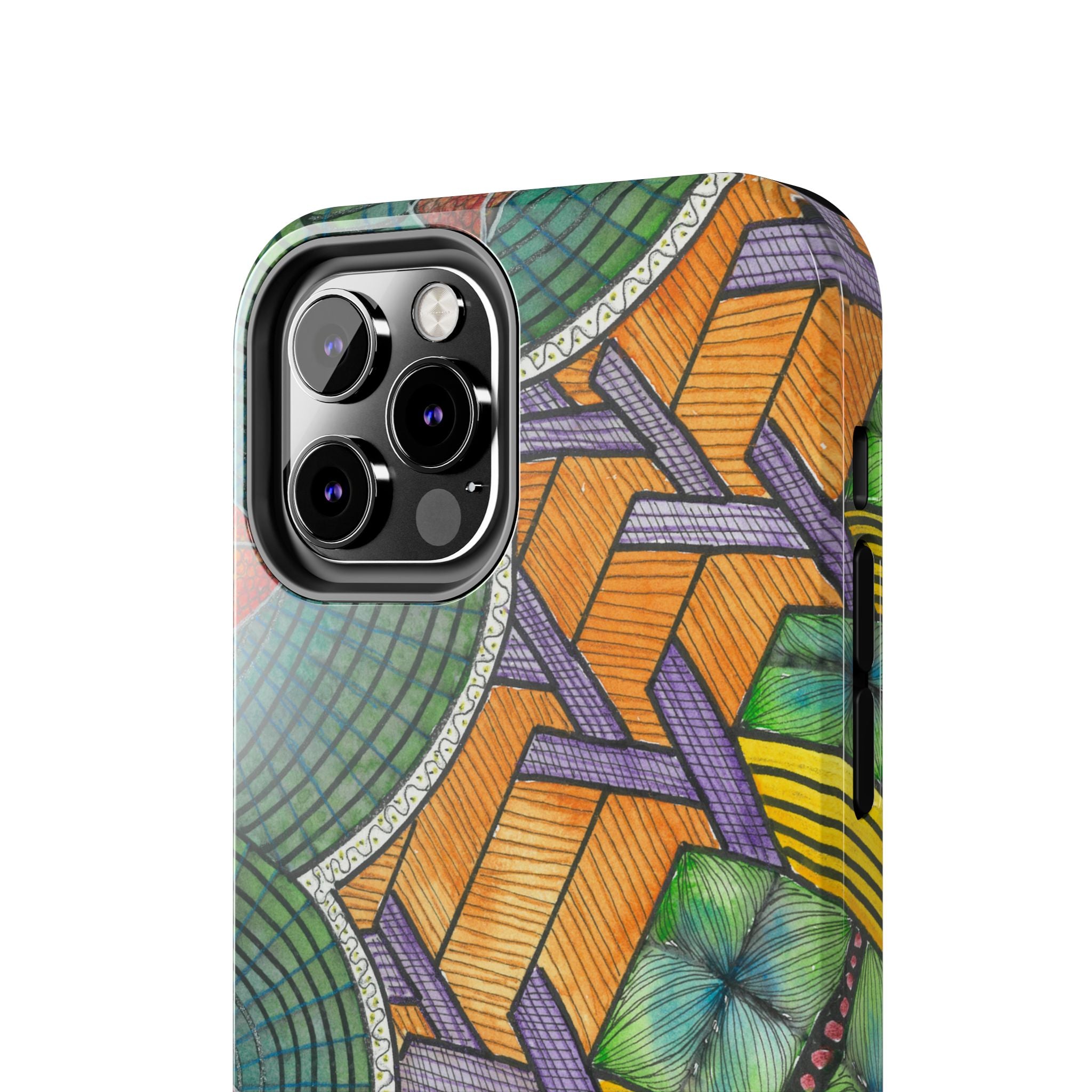 Tough Phone Case - All iPhones and Samsung Galaxys - Exciting Abstract Design #31 T'Eye Land