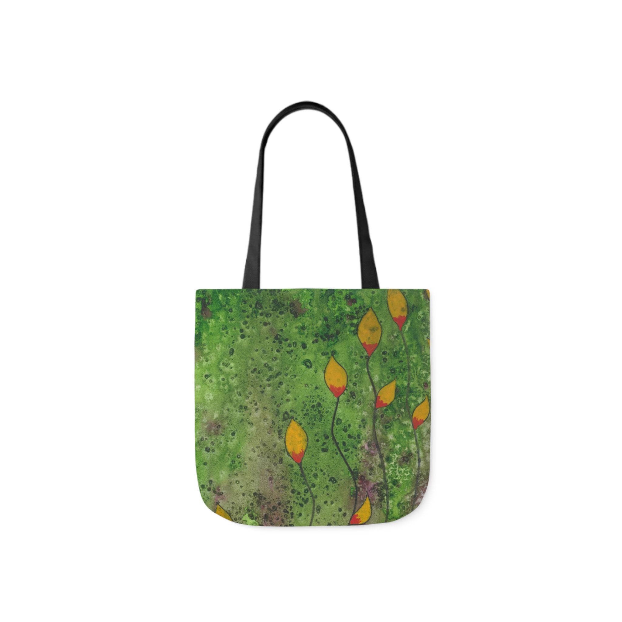Canvas Tote Bags, Colourful Abstract Designs, 5-Color Straps, 3 Sizes.  For Family and friends or a Special Gift #98 HOPE