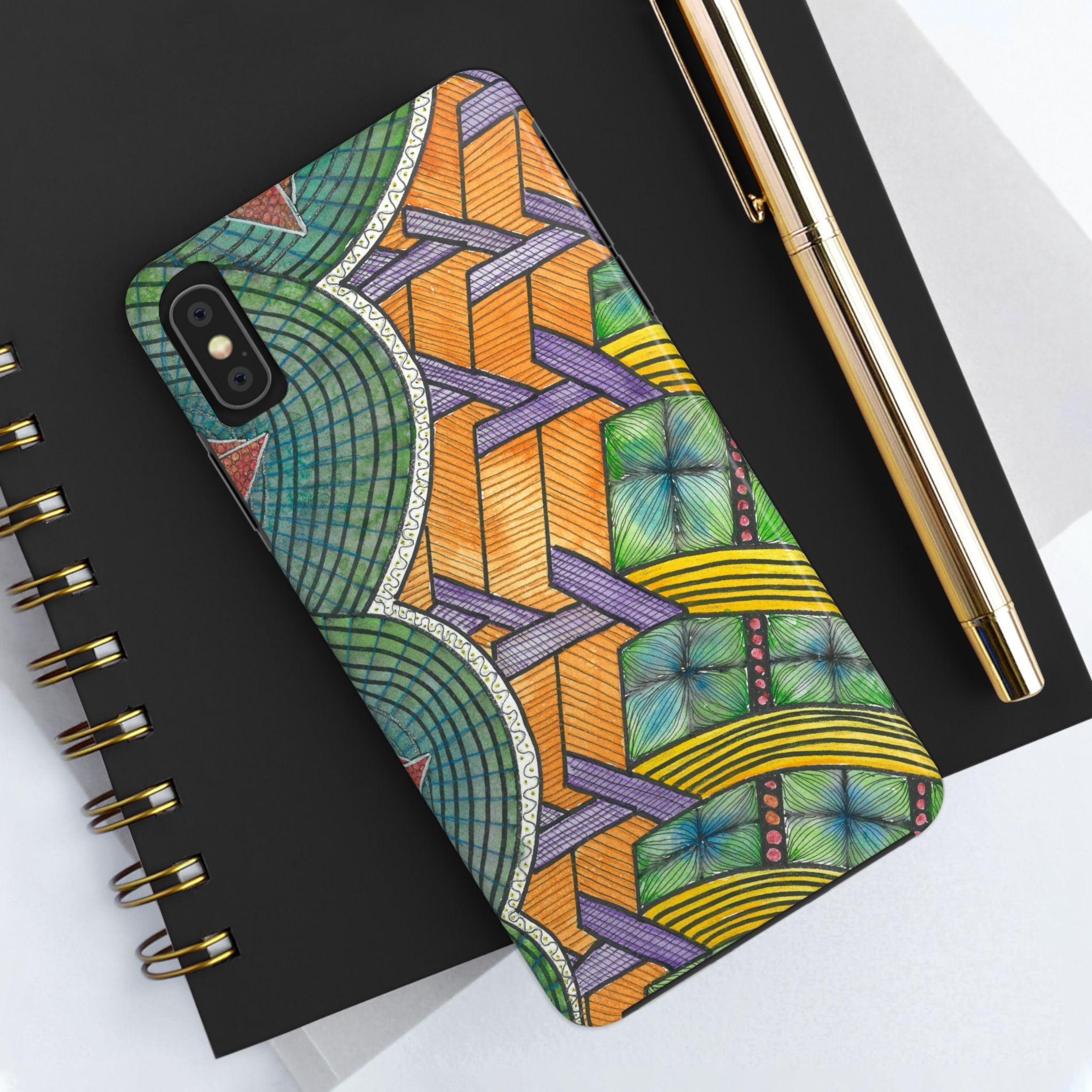 Tough Phone Case - All iPhones and Samsung Galaxys - Exciting Abstract Design #31 T'Eye Land