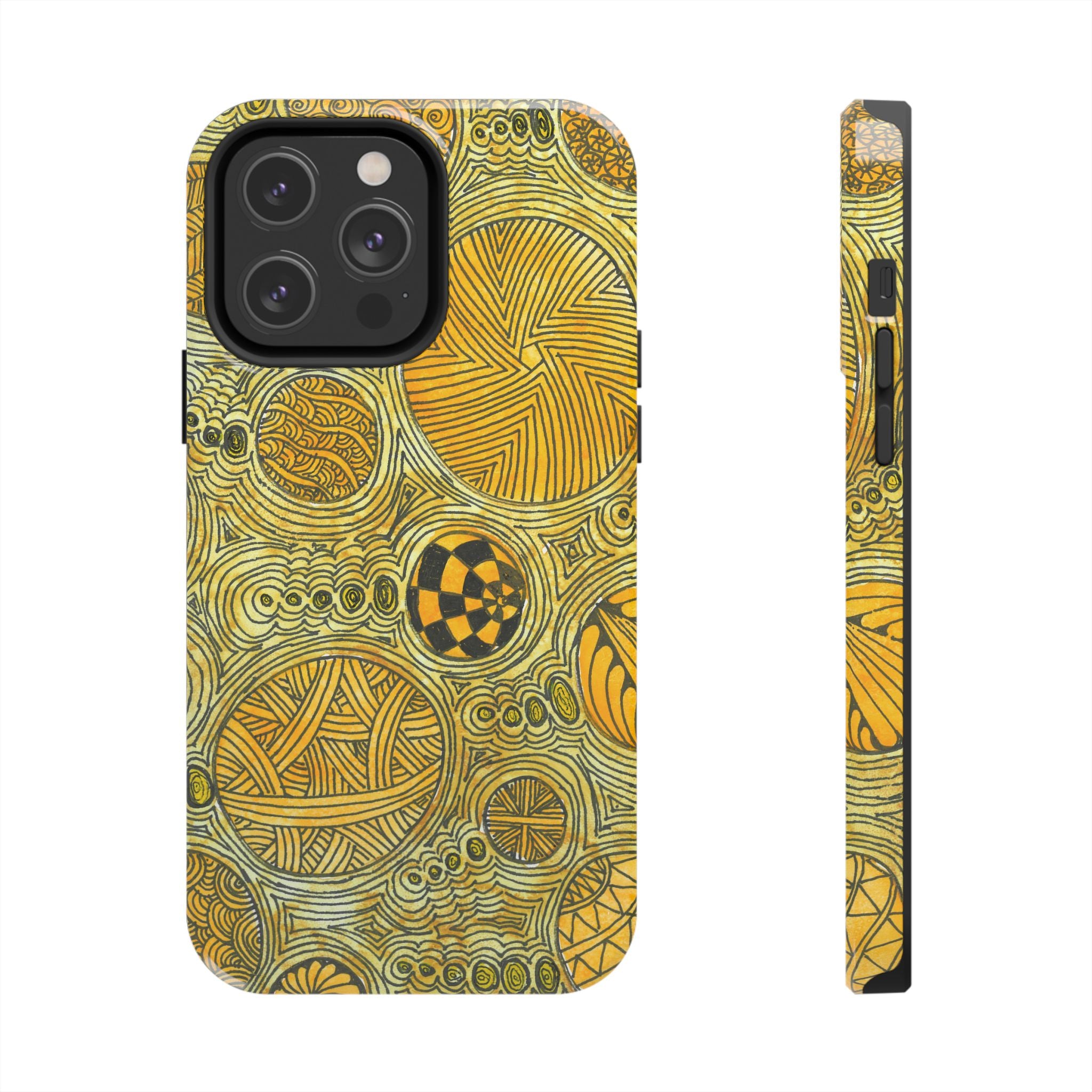 Tough Phone Case - All iPhones and Samsung Galaxys - Exciting Abstract Design #38 The Conversationalist
