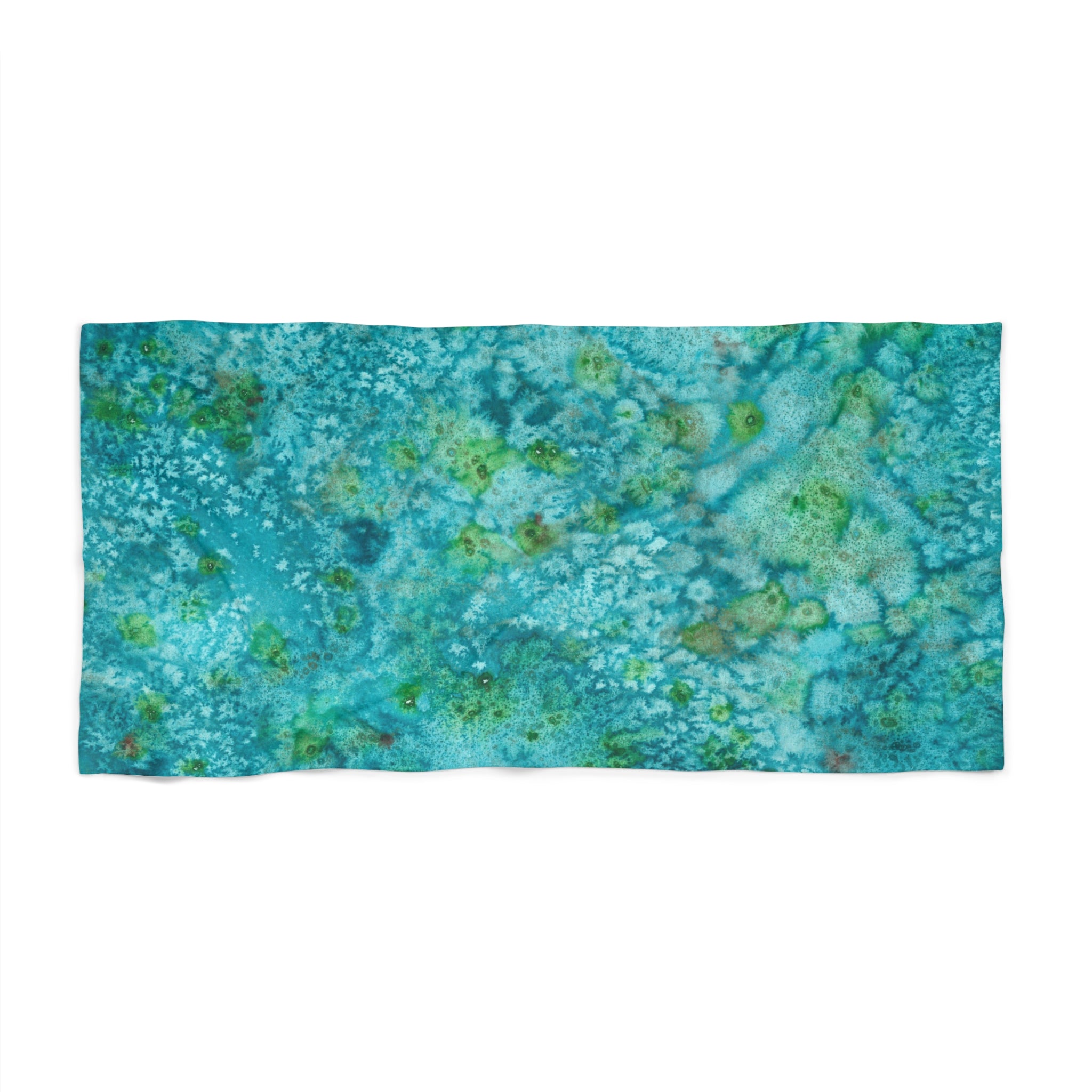 Colourful Abstract Beach Towels, Cotton Loop backing for Durability, 2 Sizes.  For Family and friends or a Special Gift #83 Who Am I Today