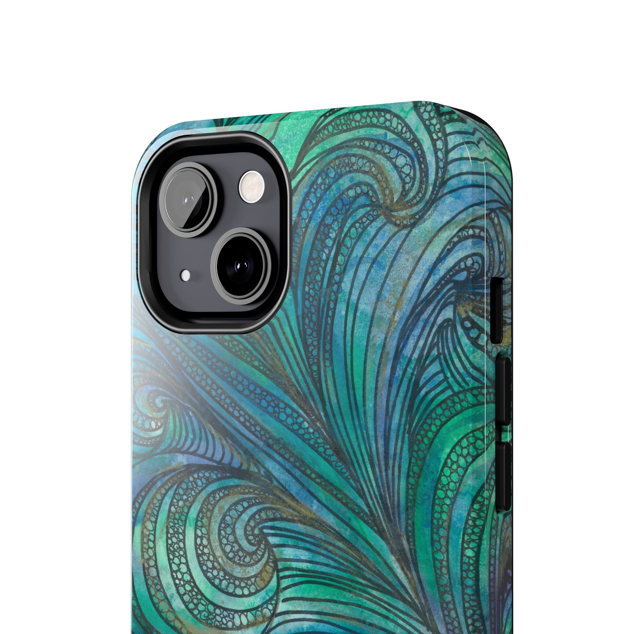 Tough Phone Case - All iPhones and Samsung Galaxys - Exciting Abstract Design #71 Call Of The Sea