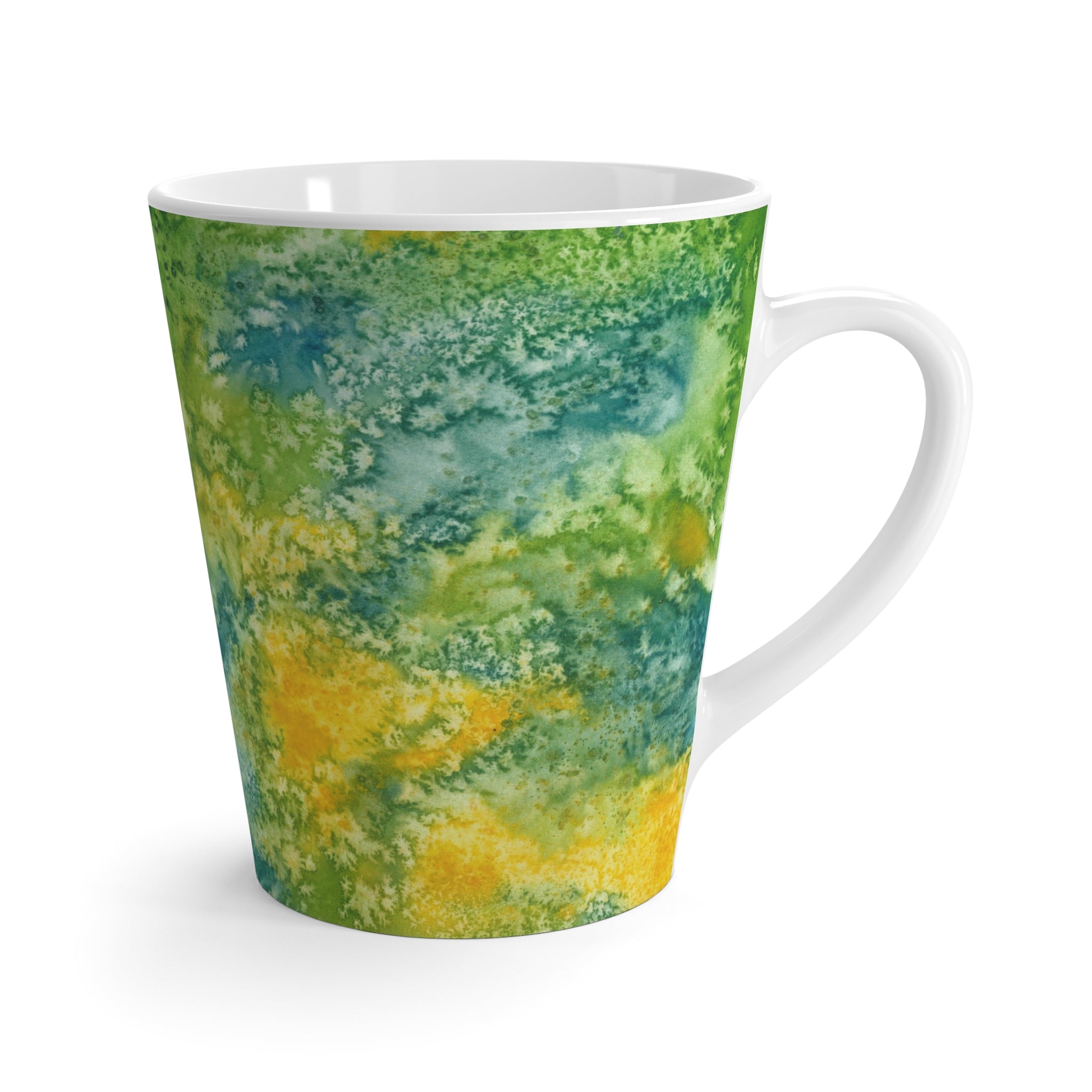 Coffee Mugs and Cups. Colourful Abstract Designs. Perfect for Home, Office or Special Gift #52 View From Above