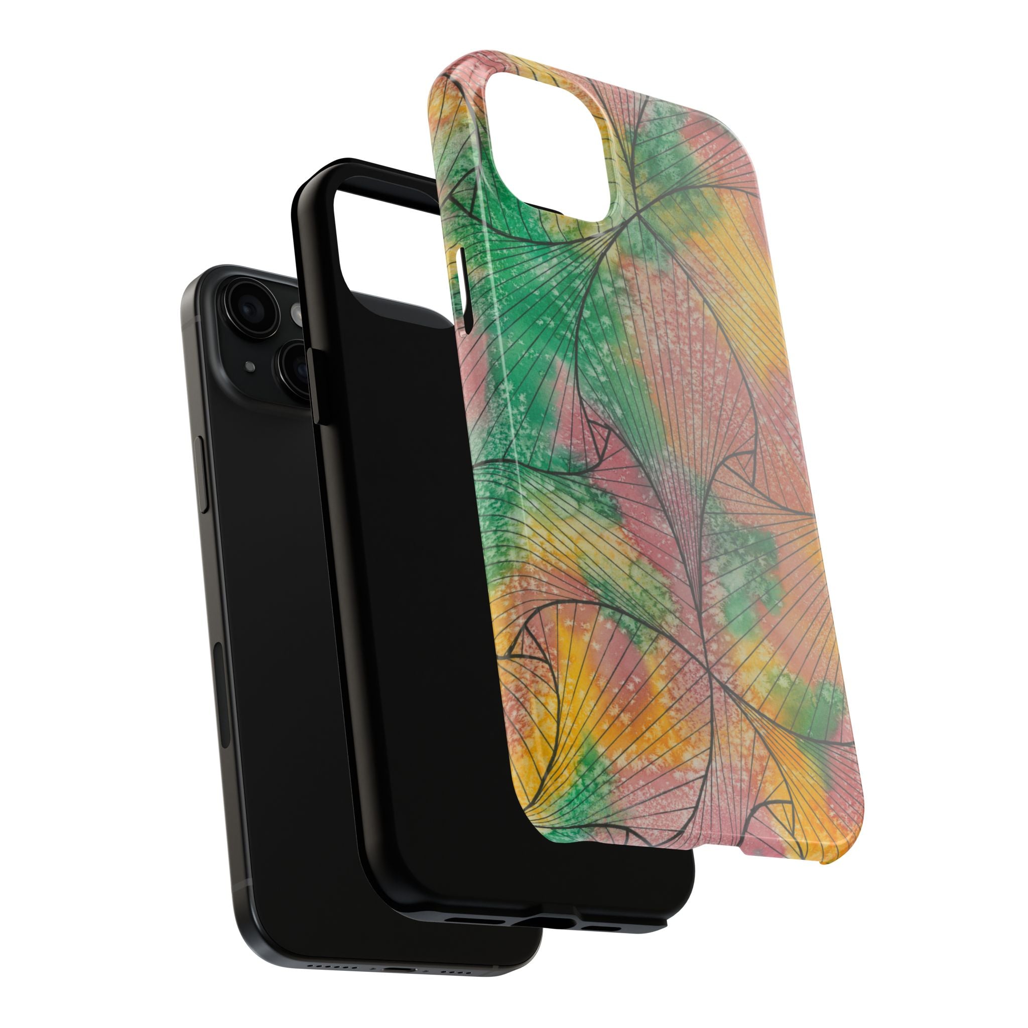 Tough Phone Case - All iPhones and Samsung Galaxys - Exciting Abstract Design #49 Health Well Being