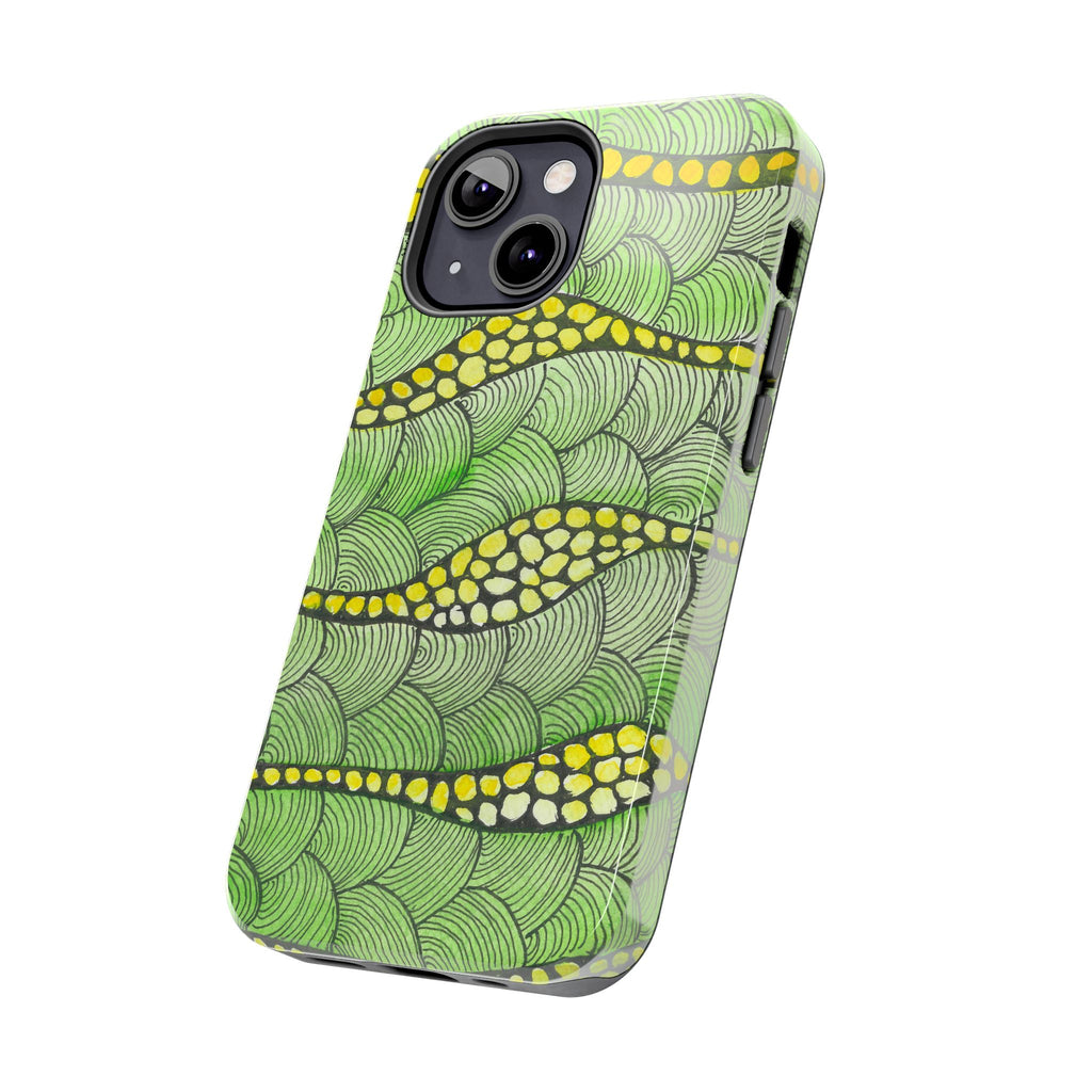 Tough Phone Case - All iPhones and Samsung Galaxys - Exciting Abstract Design #13 Watcha Thinking