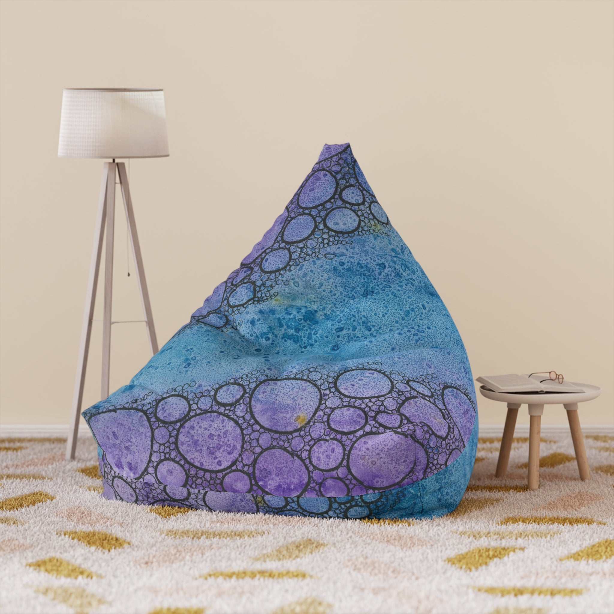Bean Bag Chair Covers For Indoor & Outdoor - 2 Sizes - Exciting Abstract Design #66 Beam Me Up Scotty