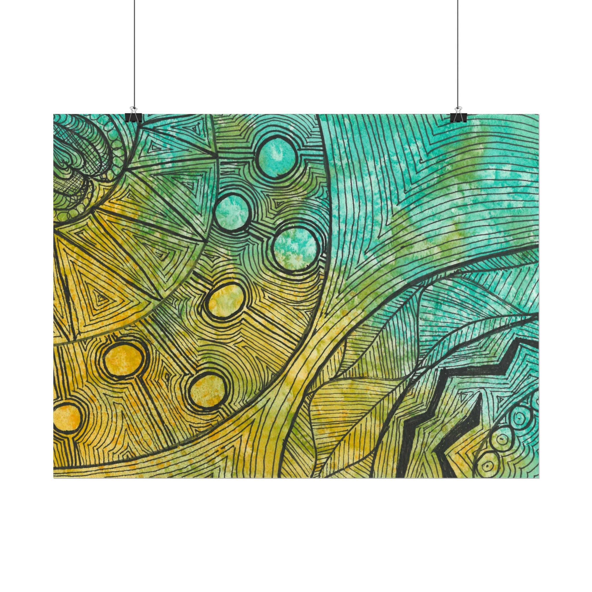 Large Colourful Wall Art, Posters & Prints, For Office, Bedroom or Living Room, or Special Gift #27 Come What May