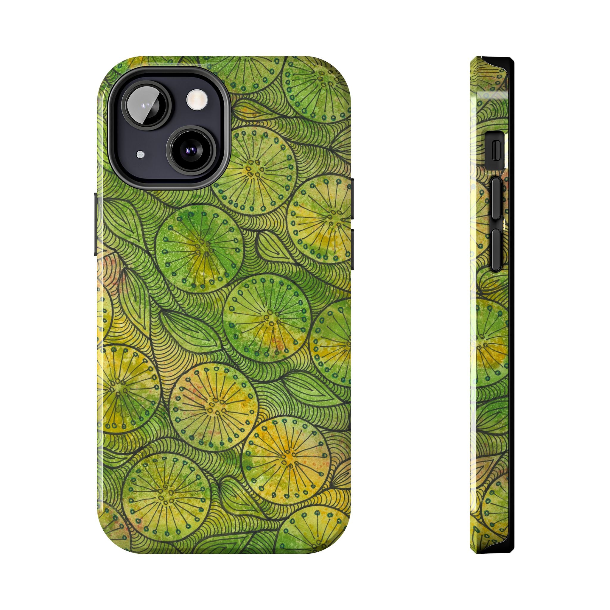 Tough Phone Case - All iPhones and Samsung Galaxys - Exciting Abstract Design #63 Margarita Mondays