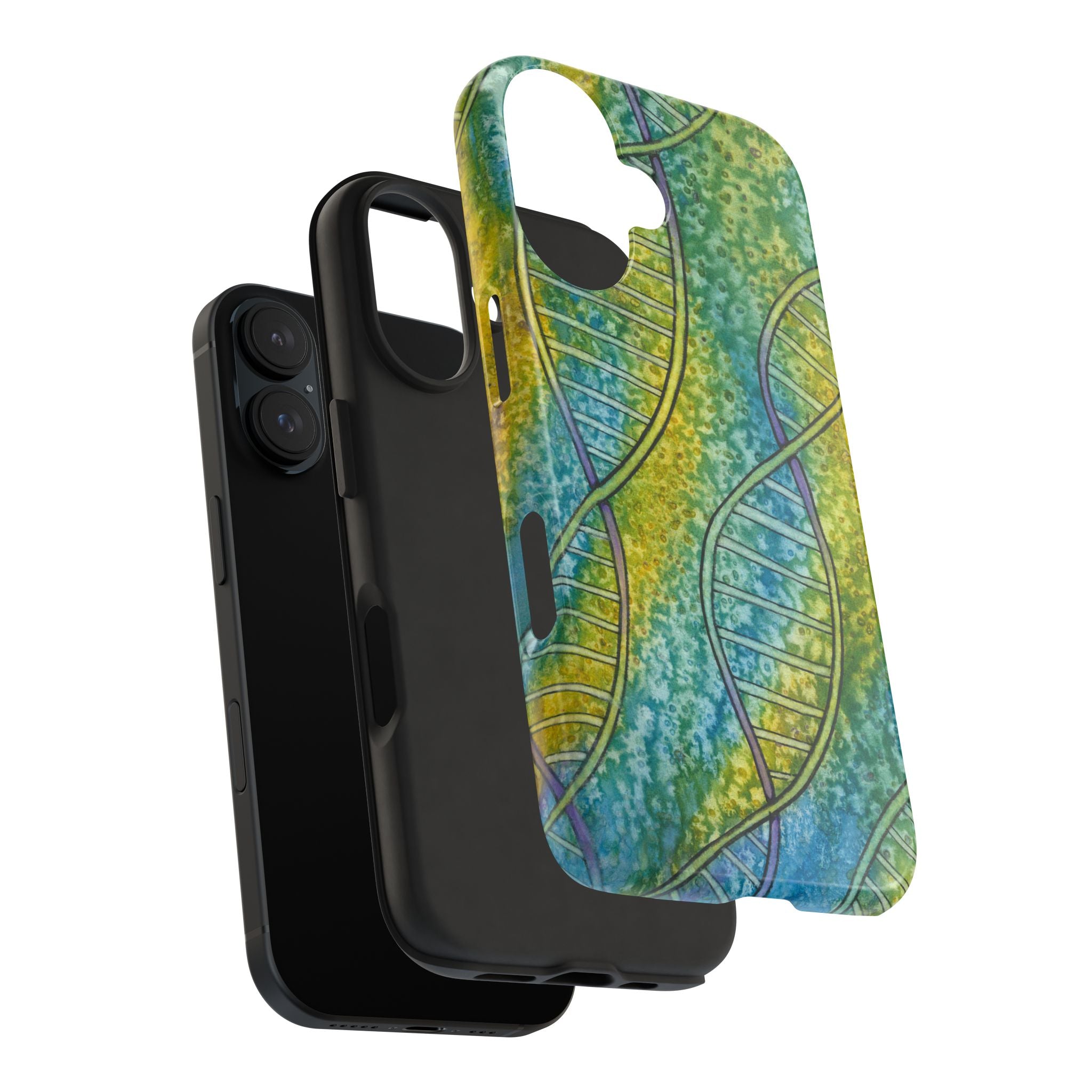 Tough Phone Case - All iPhones and Samsung Galaxys - Exciting Abstract Design #99 Crop of DNA