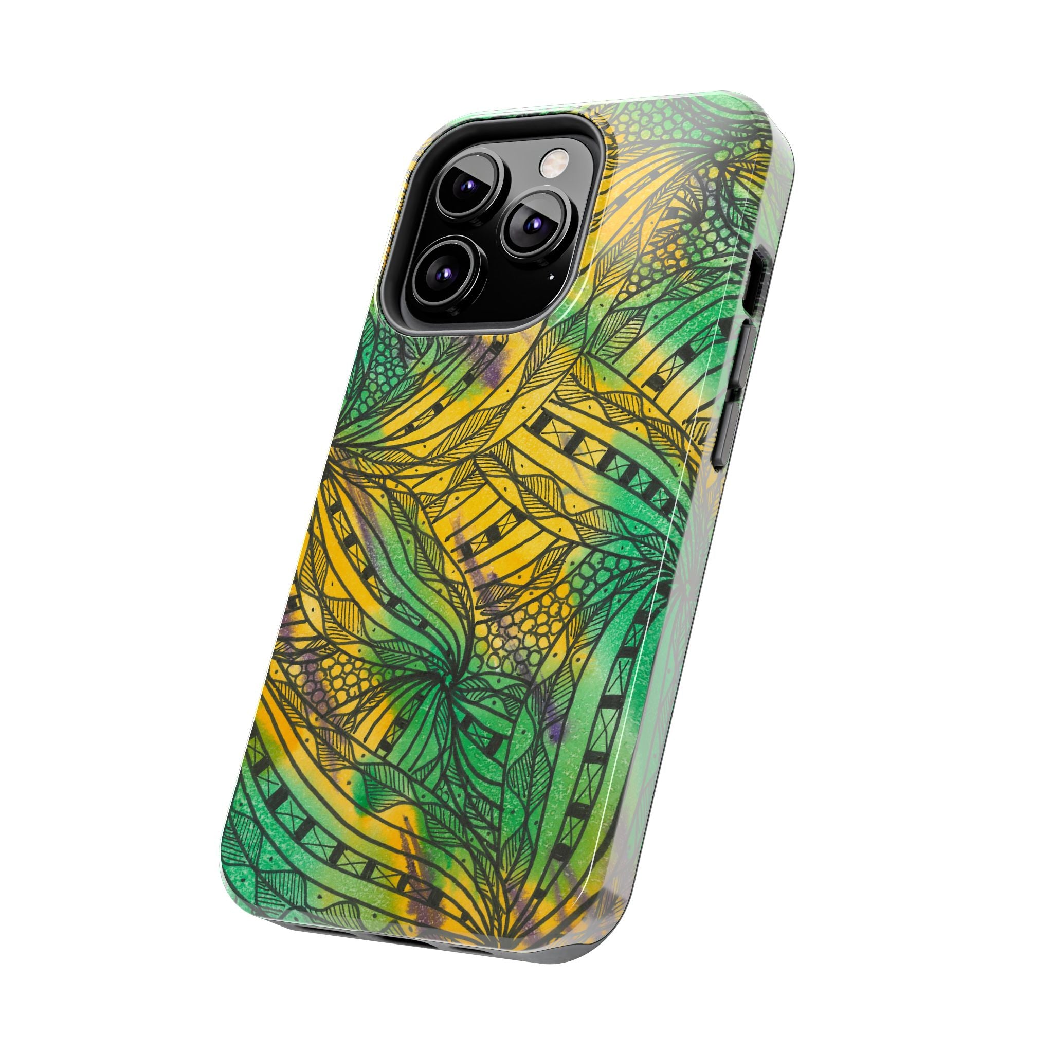 Tough Phone Case - All iPhones and Samsung Galaxys - Exciting Abstract Design #37 Shubbery!