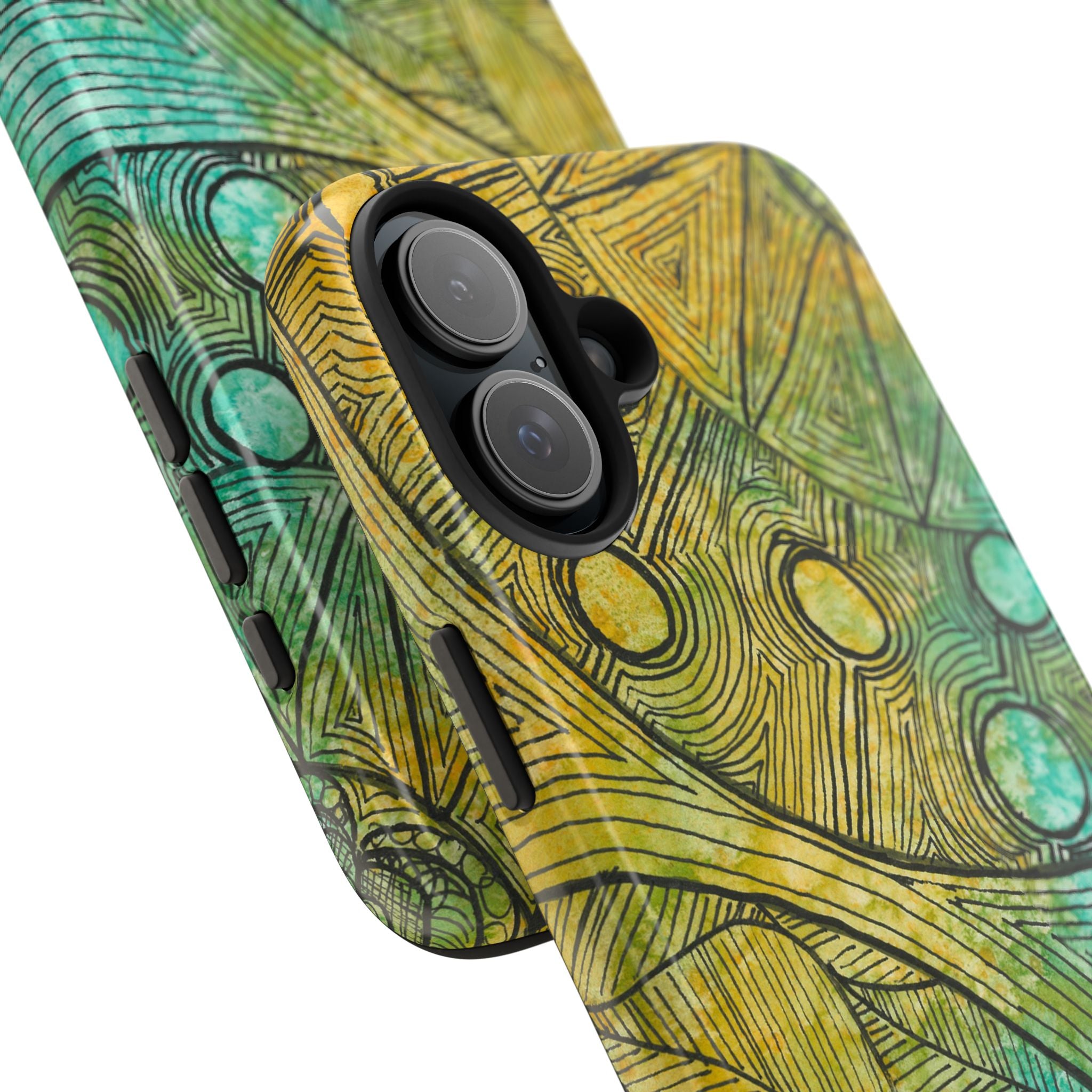 Tough Phone Case - All iPhones and Samsung Galaxys - Exciting Abstract Design #27 Come What May