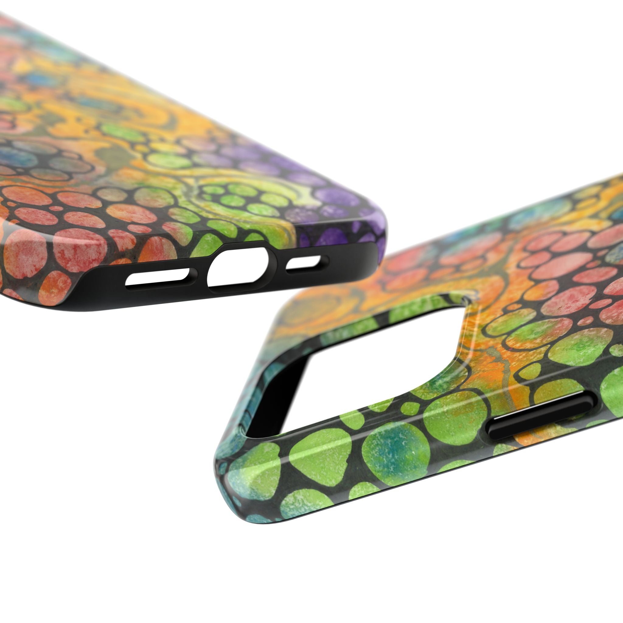 Tough Phone Case - All iPhones and Samsung Galaxys - Exciting Abstract Design #77 River Of Dreams