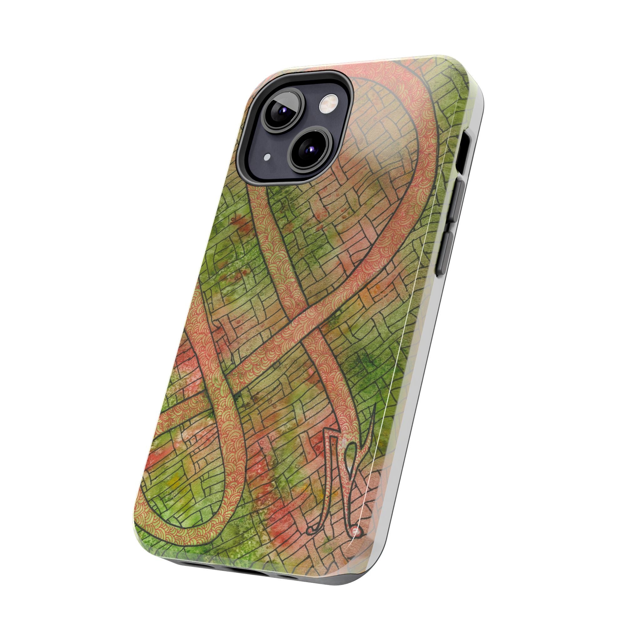 Tough Phone Case - All iPhones and Samsung Galaxys - Exciting Abstract Design #57 Celtic Flavours