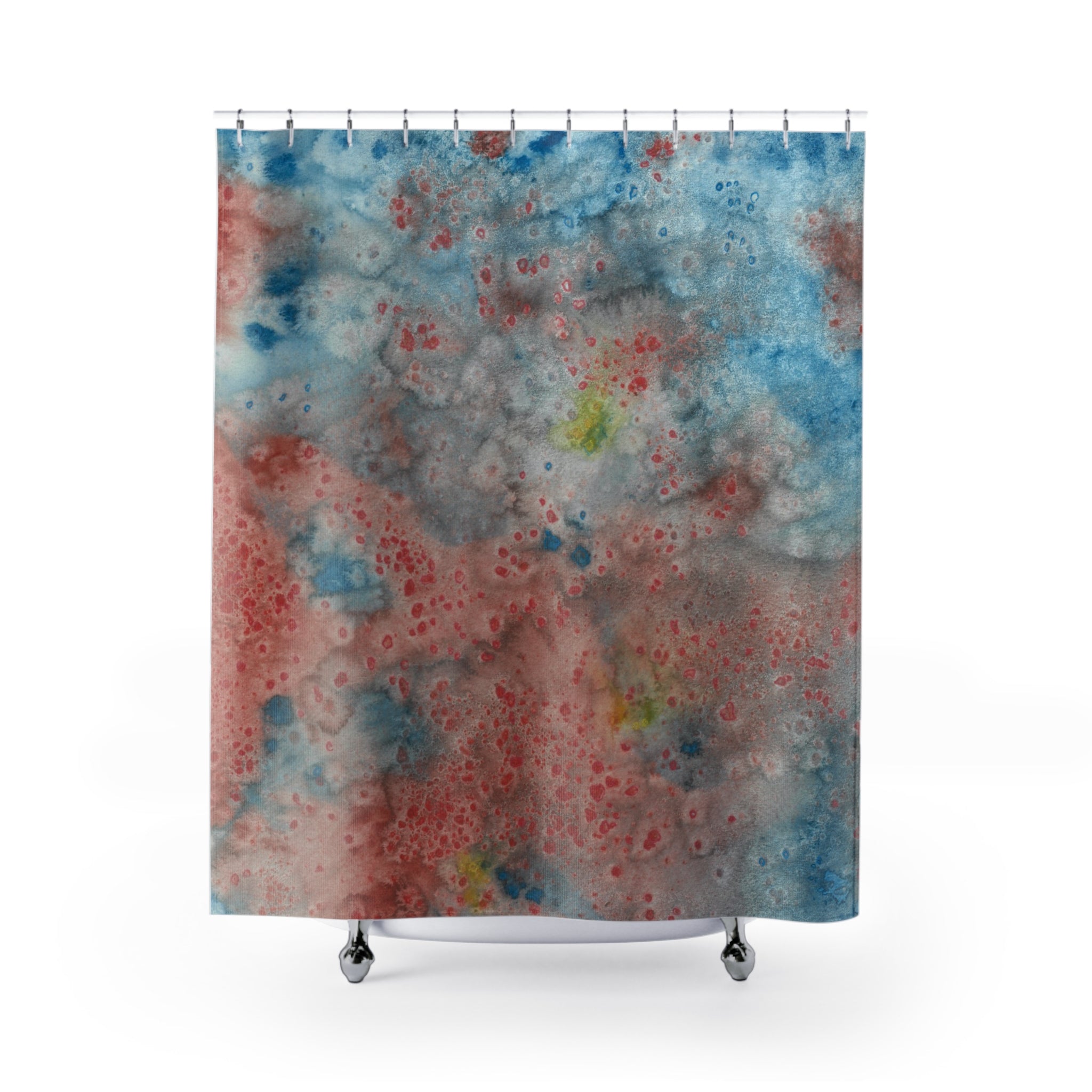 Beautiful Shower Curtains to Refresh Your Bathroom. Colourful Abstract Designs. Perfect For Your Bathroom or Special House-Warming Gift #53 The Reef