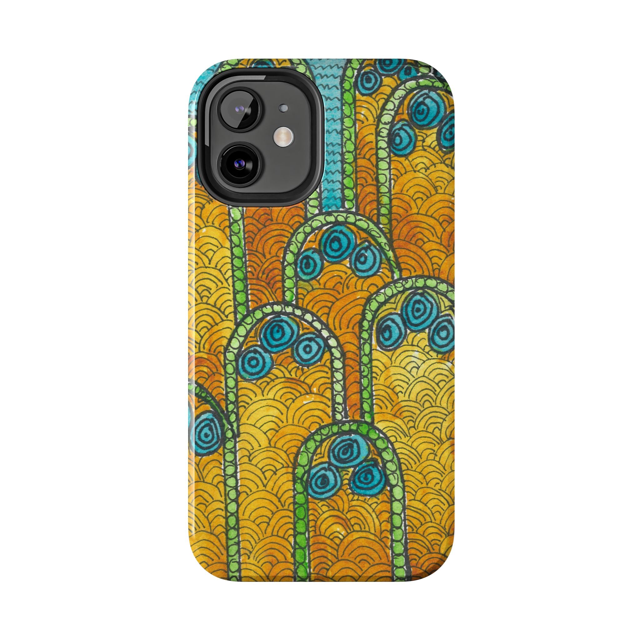 Tough Phone Case - All iPhones and Samsung Galaxys - Exciting Abstract Design #87 Belgrade Impressions - Serbia