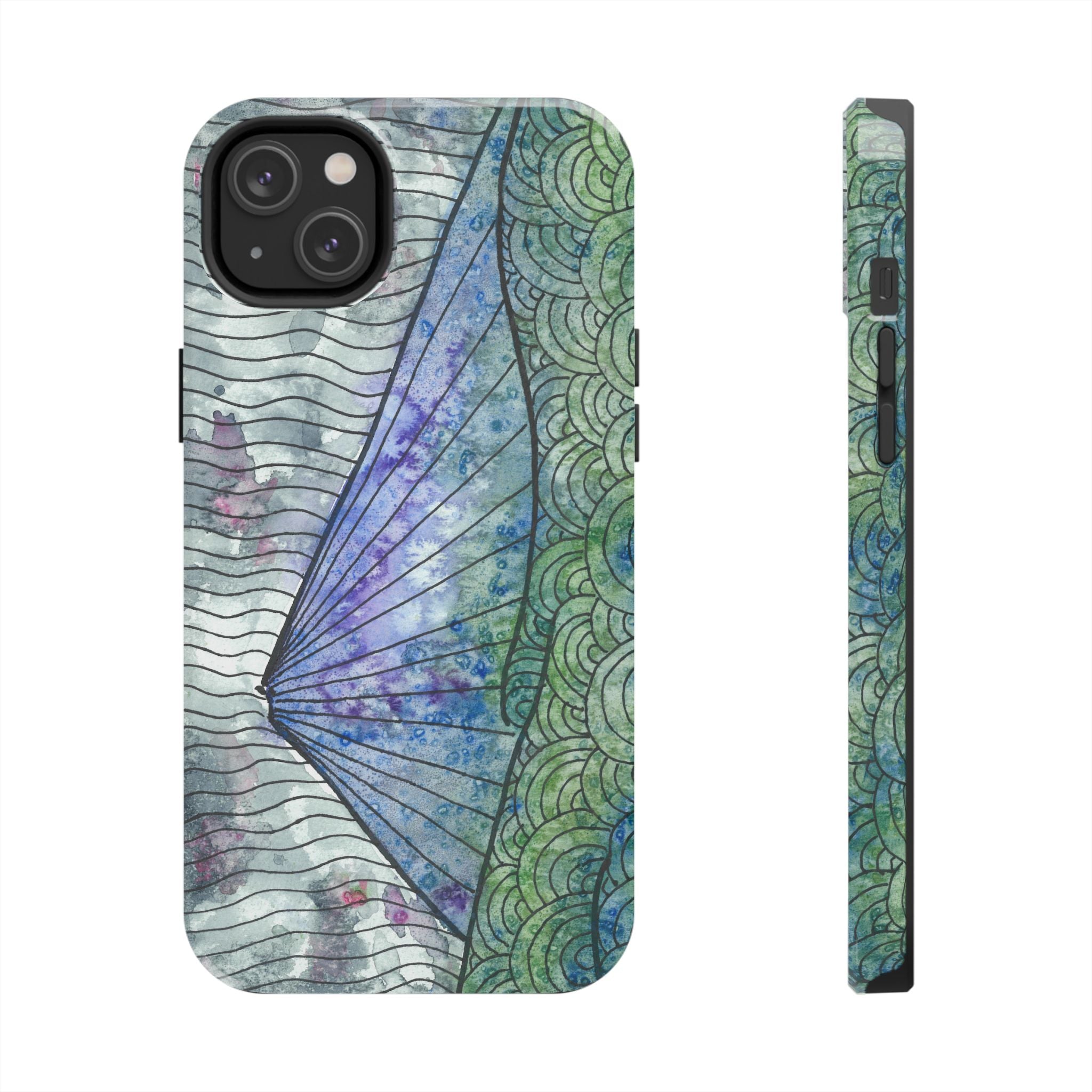 Tough Phone Case - All iPhones and Samsung Galaxys - Exciting Abstract Design #90 Rtanj Pyramid - Serbia