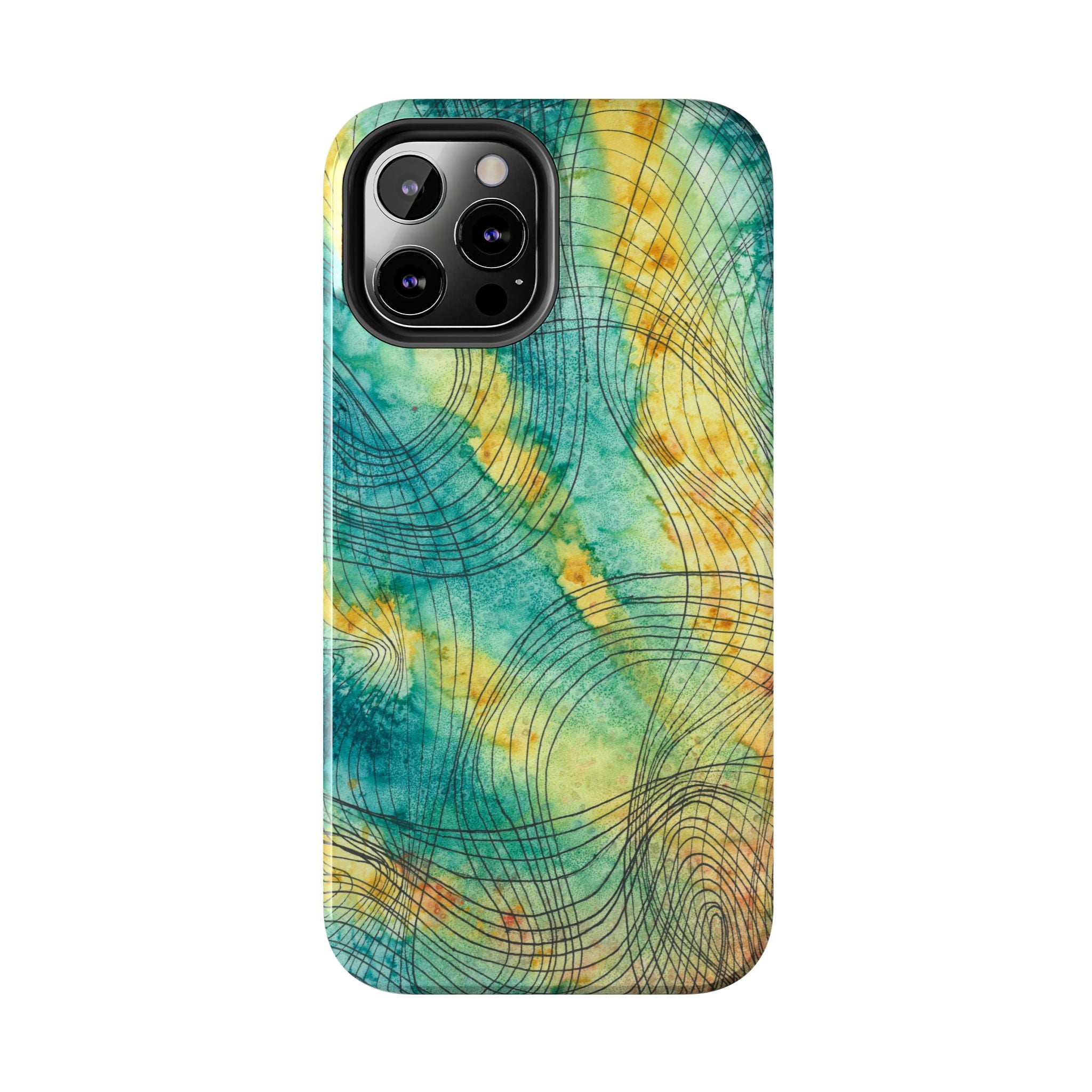 Tough Phone Case - All iPhones and Samsung Galaxys - Exciting Abstract Design #81 The Only Way Is Up