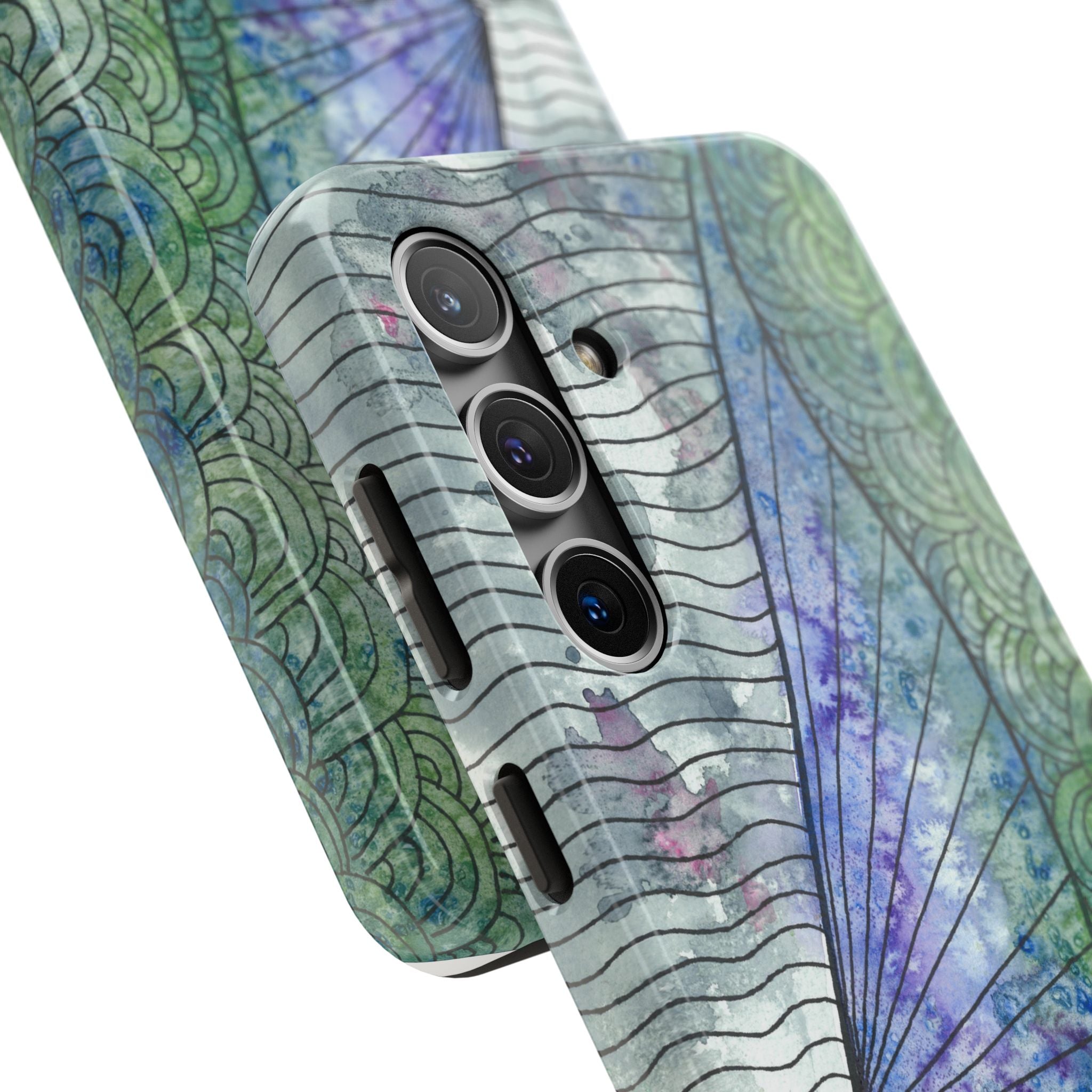 Tough Phone Case - All iPhones and Samsung Galaxys - Exciting Abstract Design #90 Rtanj Pyramid - Serbia
