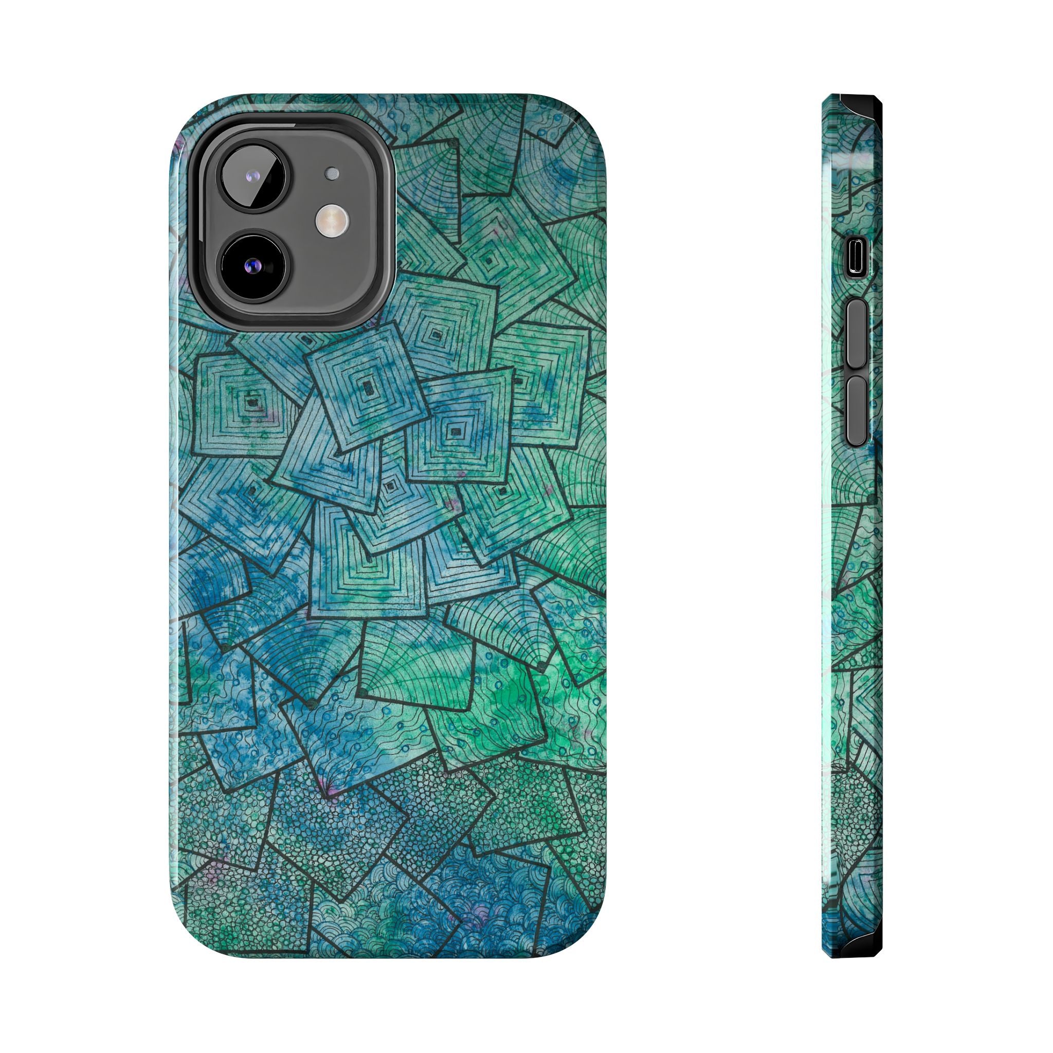 Tough Phone Case - All iPhones and Samsung Galaxys - Exciting Abstract Design #65 And The Answer Is
