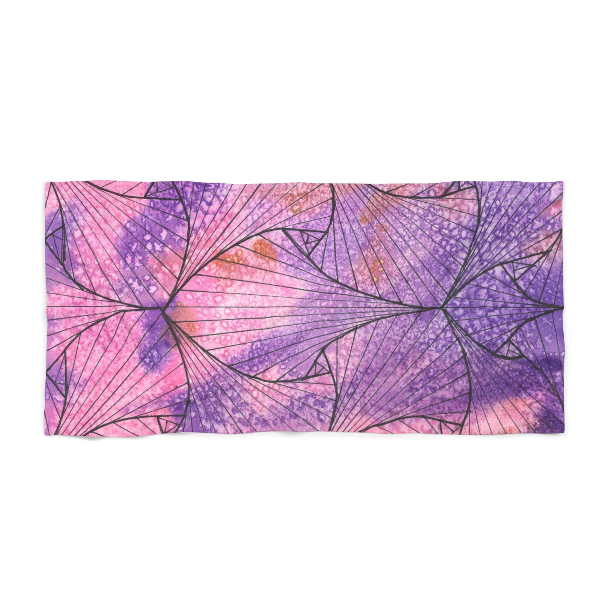 Colourful Abstract Beach Towels, Cotton Loop backing for Durability, 2 Sizes.  For Family and friends or a Special Gift #34 There's Always Hope