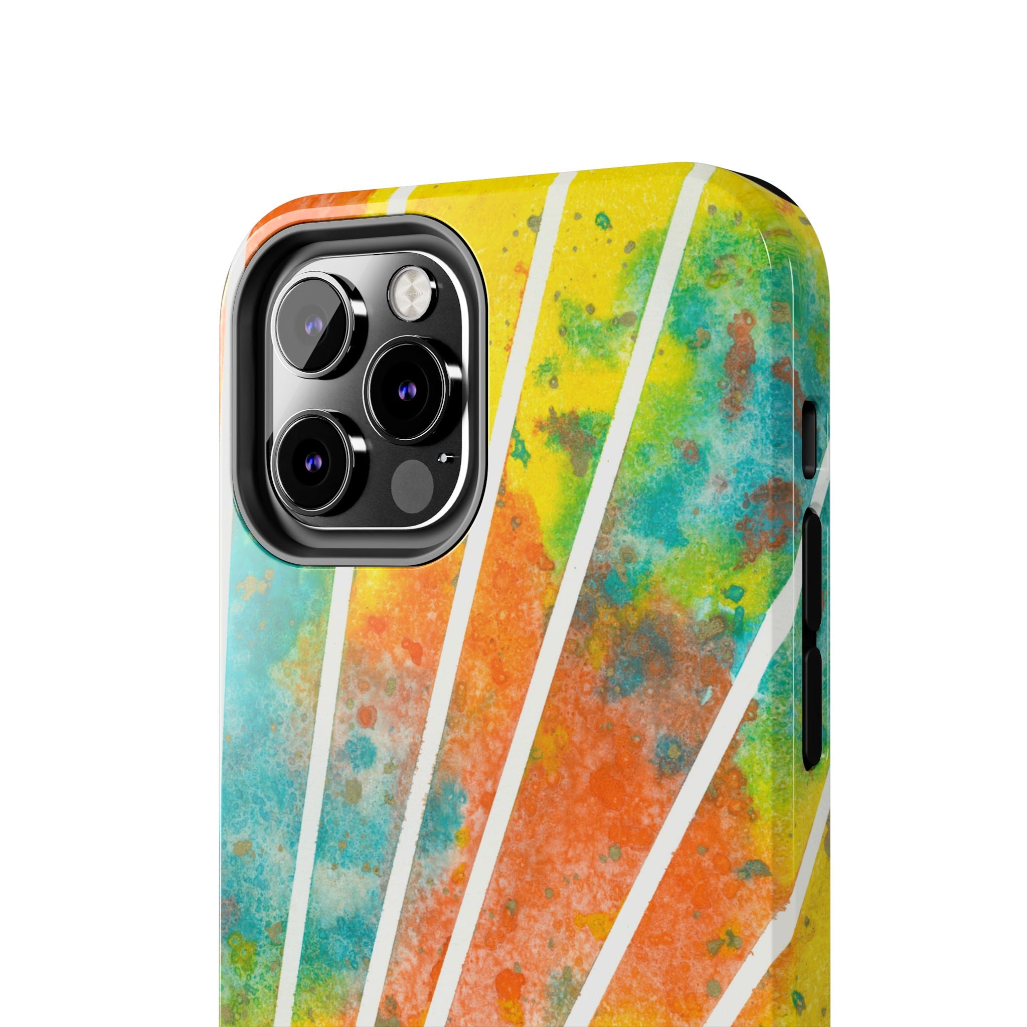 Tough Phone Case - All iPhones and Samsung Galaxys - Exciting Abstract Design #101 Your Energy Radiates