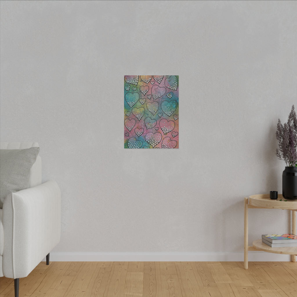 Large Colourful Wall Art, Canvas Prints, For Office, Bedroom or Living Room, or Special Gift #97 What's Love Got To Do With It:
