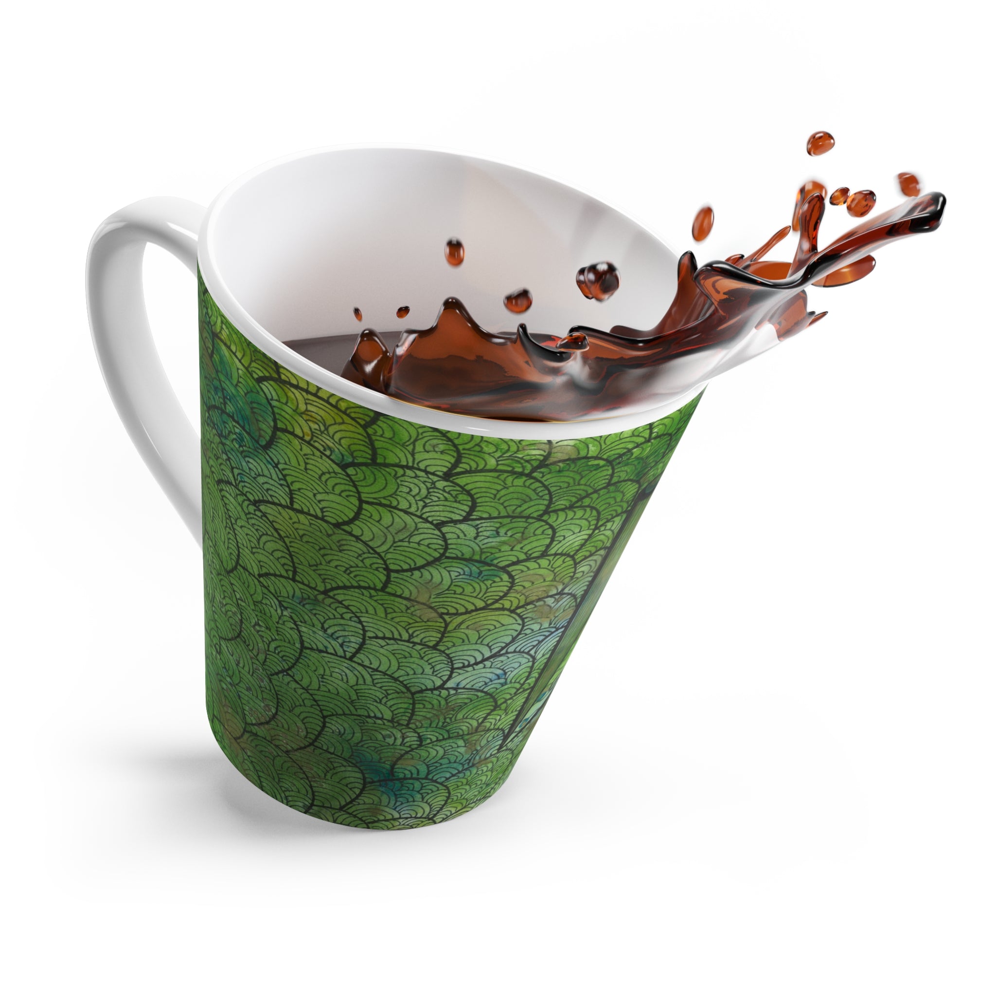 Coffee Mugs and Cups. Colourful Abstract Designs. Perfect for Home, Office or Special Gift #69 New Horizons