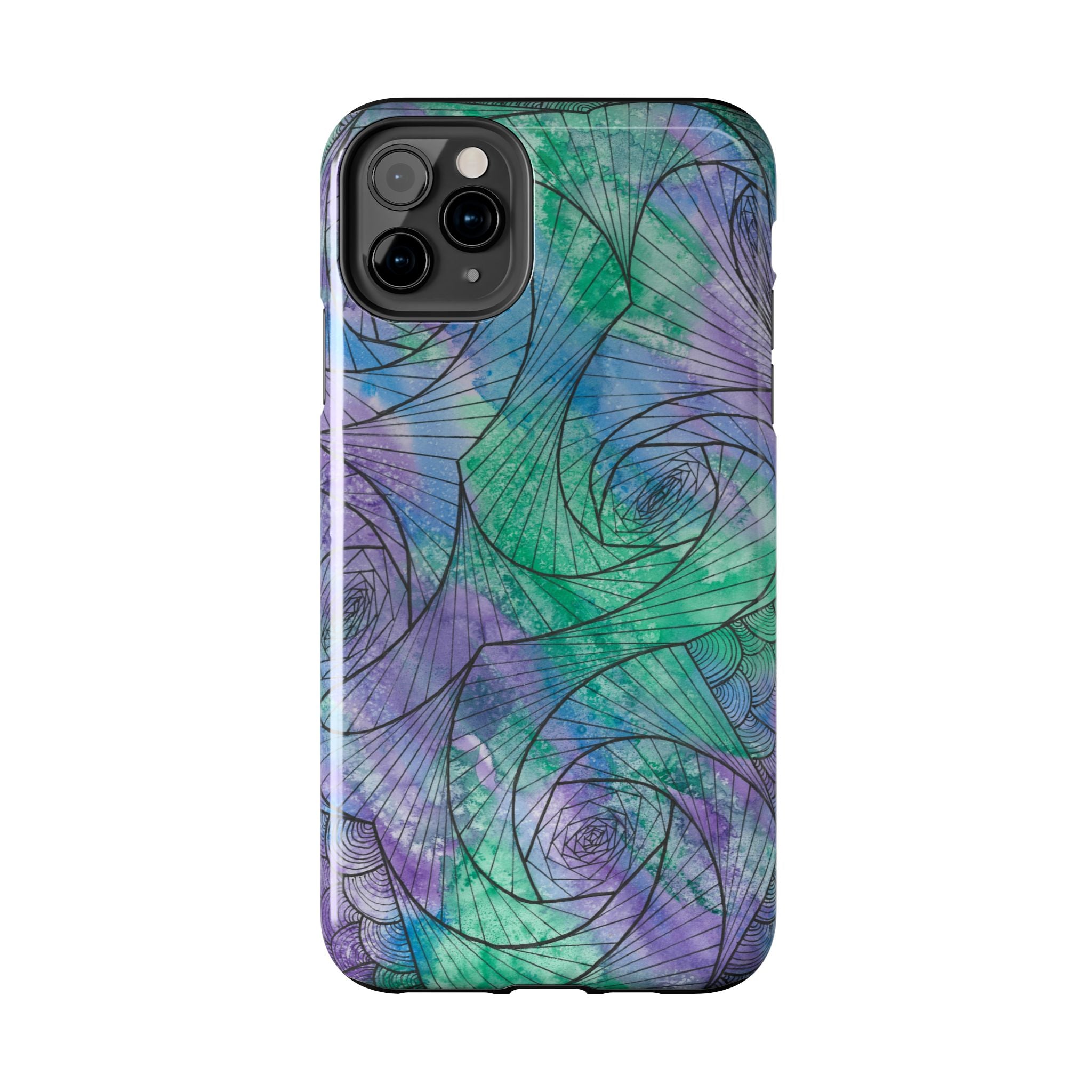 Tough Phone Case - All iPhones and Samsung Galaxys - Exciting Abstract Design  #50 If Not Now When