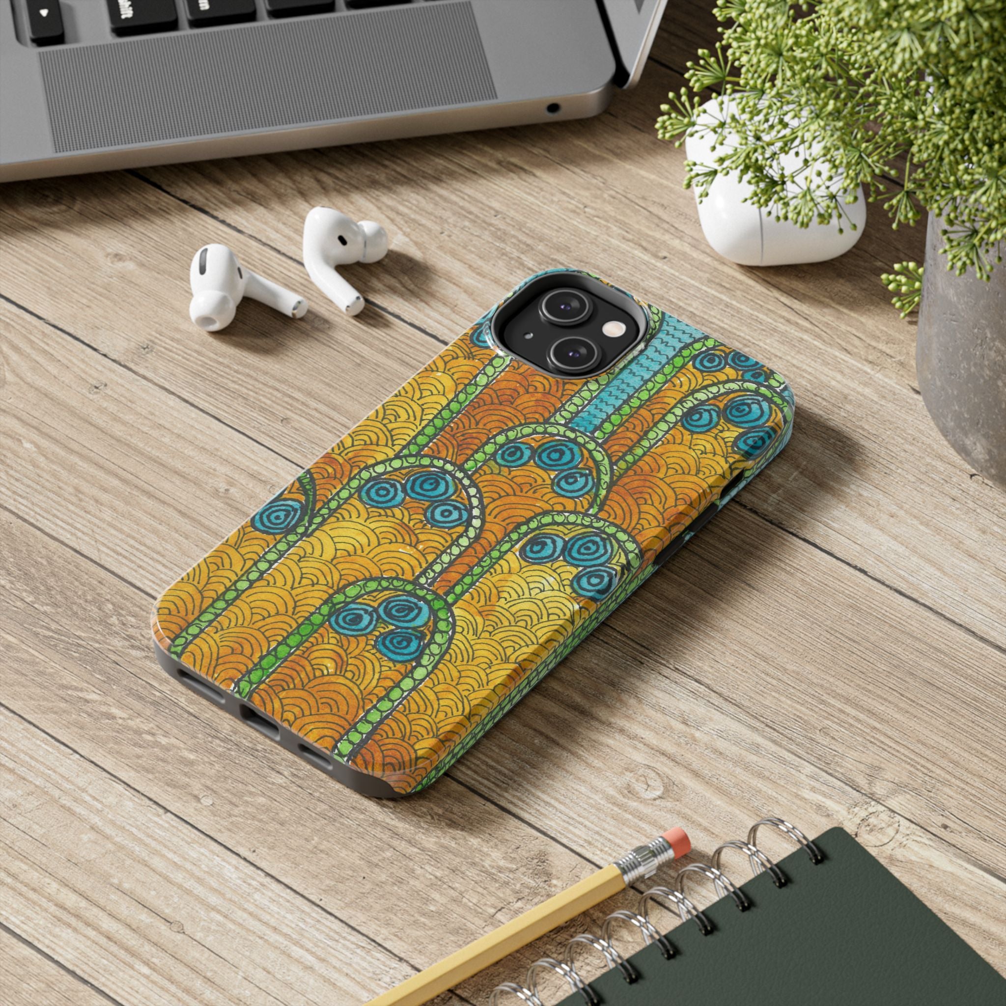 Tough Phone Case - All iPhones and Samsung Galaxys - Exciting Abstract Design #87 Belgrade Impressions - Serbia