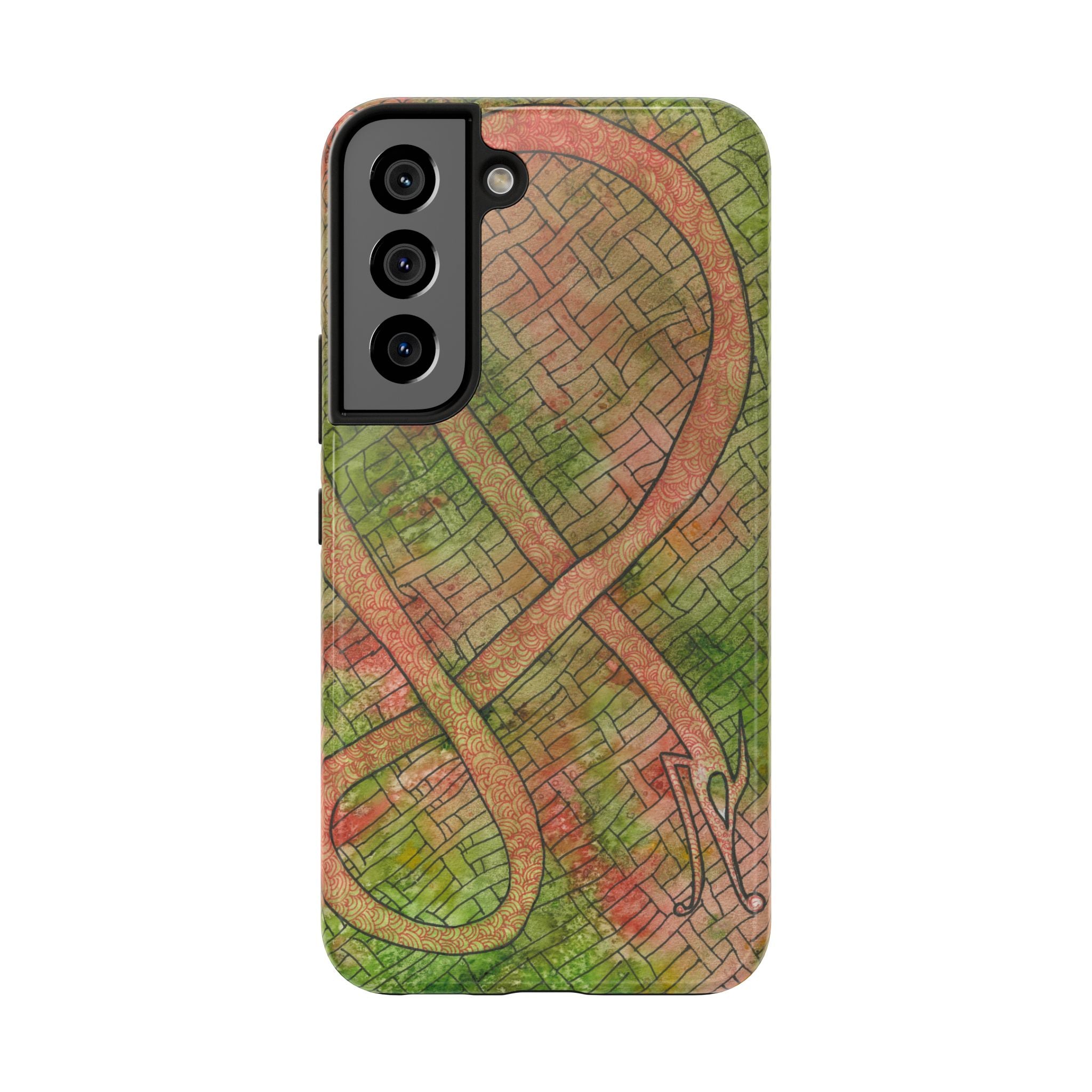 Tough Phone Case - All iPhones and Samsung Galaxys - Exciting Abstract Design #57 Celtic Flavours