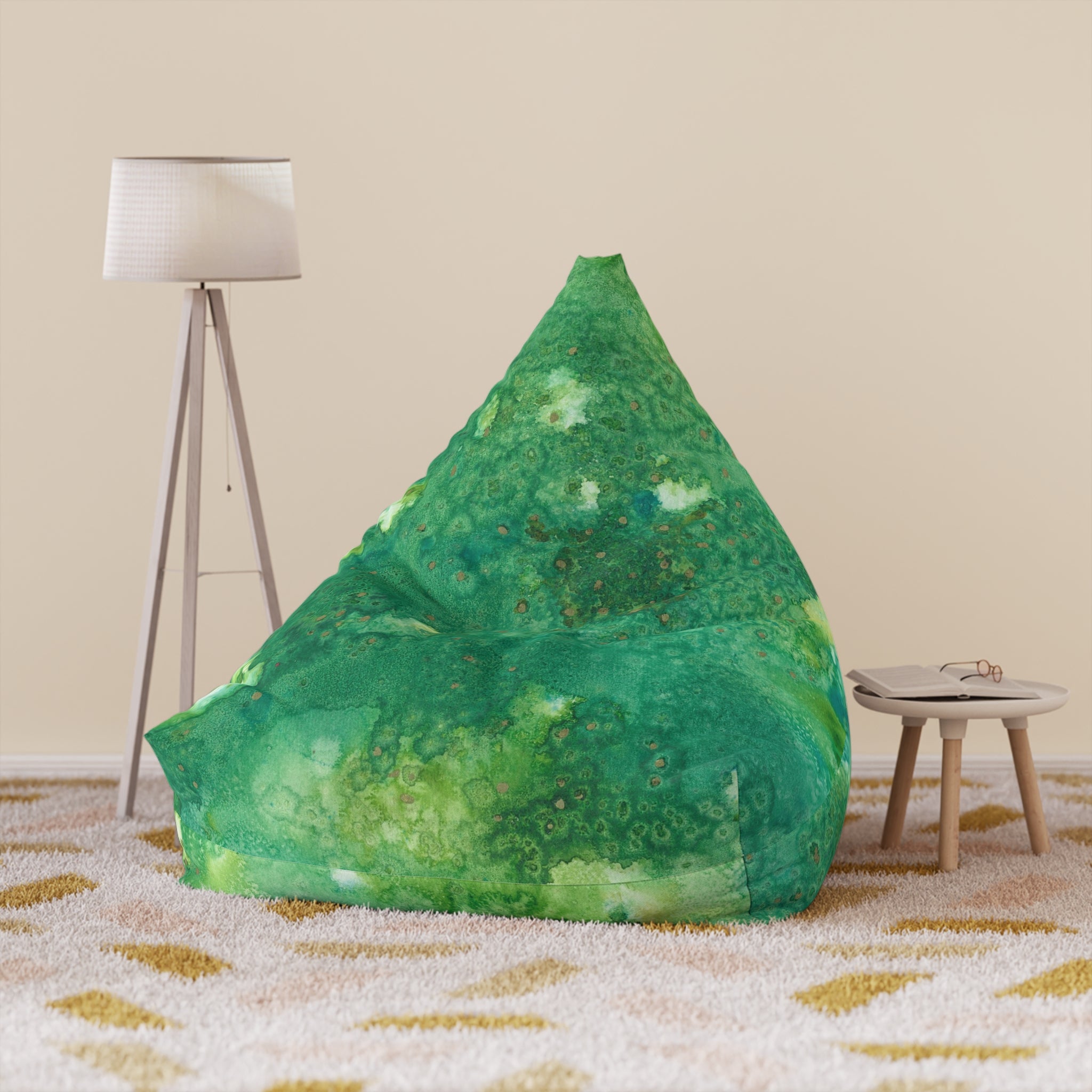 Bean Bag Chair Covers For Indoor & Outdoor - 2 Sizes - Exciting Abstract Design #79 Abundance Cometh