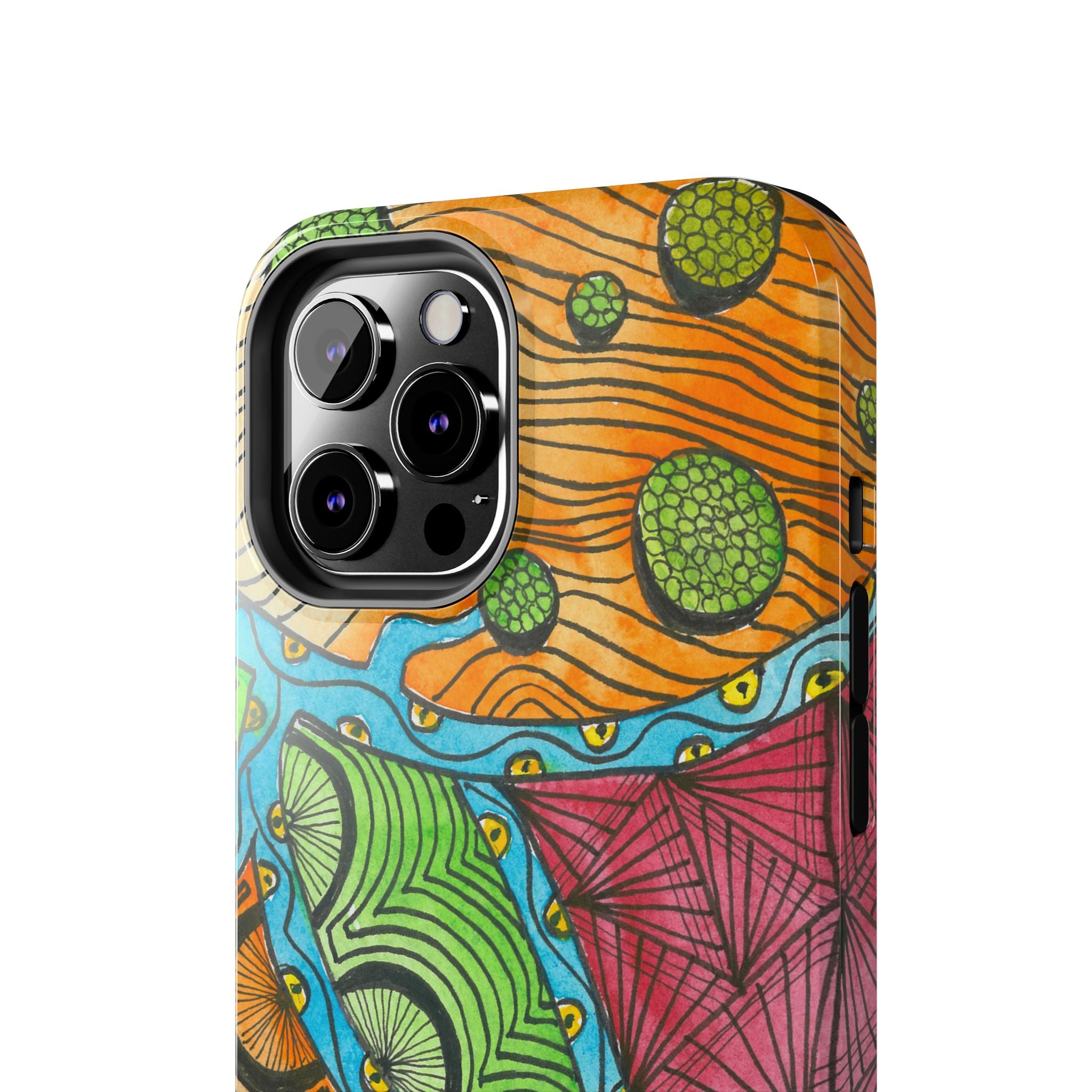 Tough Phone Case - All iPhones and Samsung Galaxys - Exciting Abstract Design #11 Today's The Day