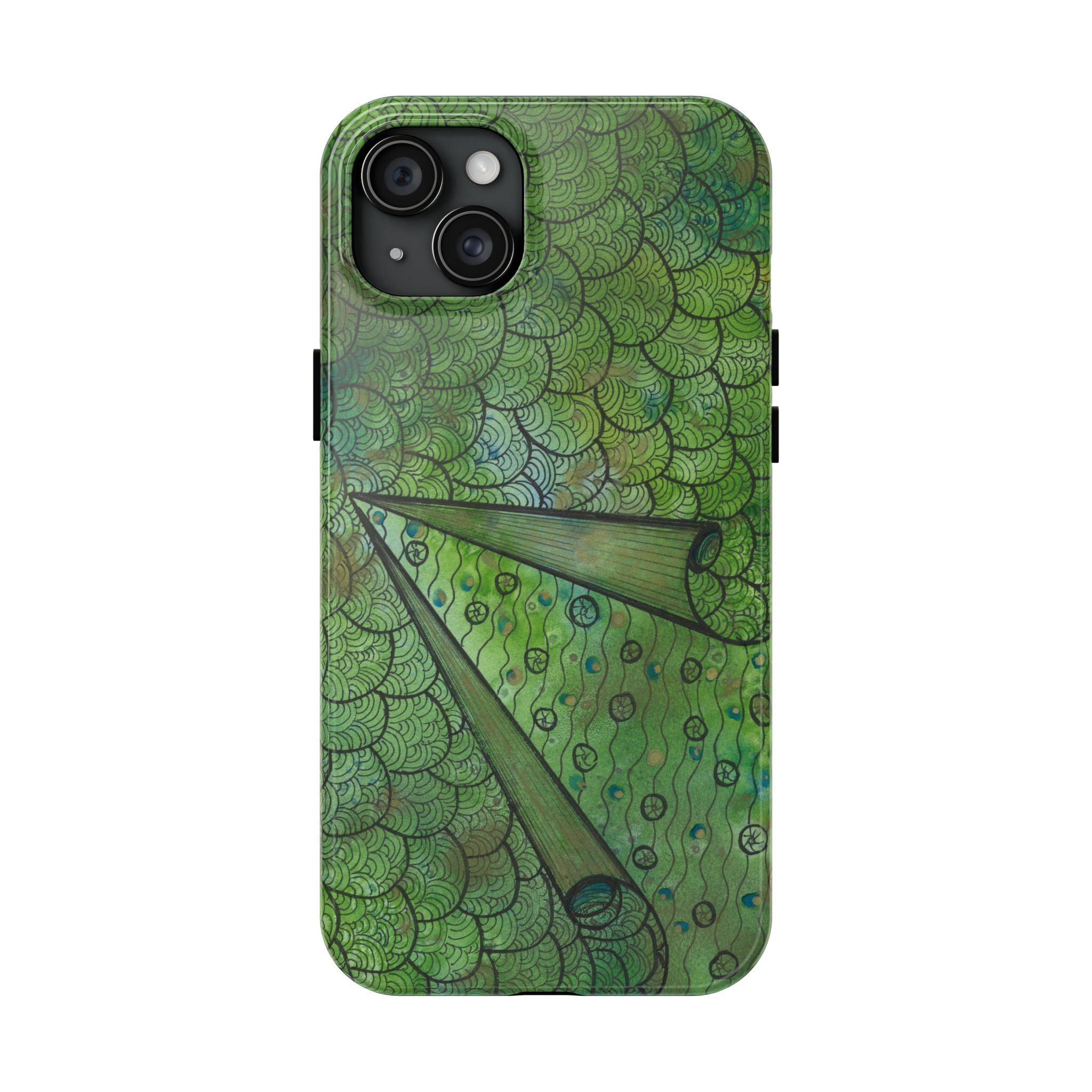 Tough Phone Case - All iPhones and Samsung Galaxys - Exciting Abstract Design #69 New Horizons