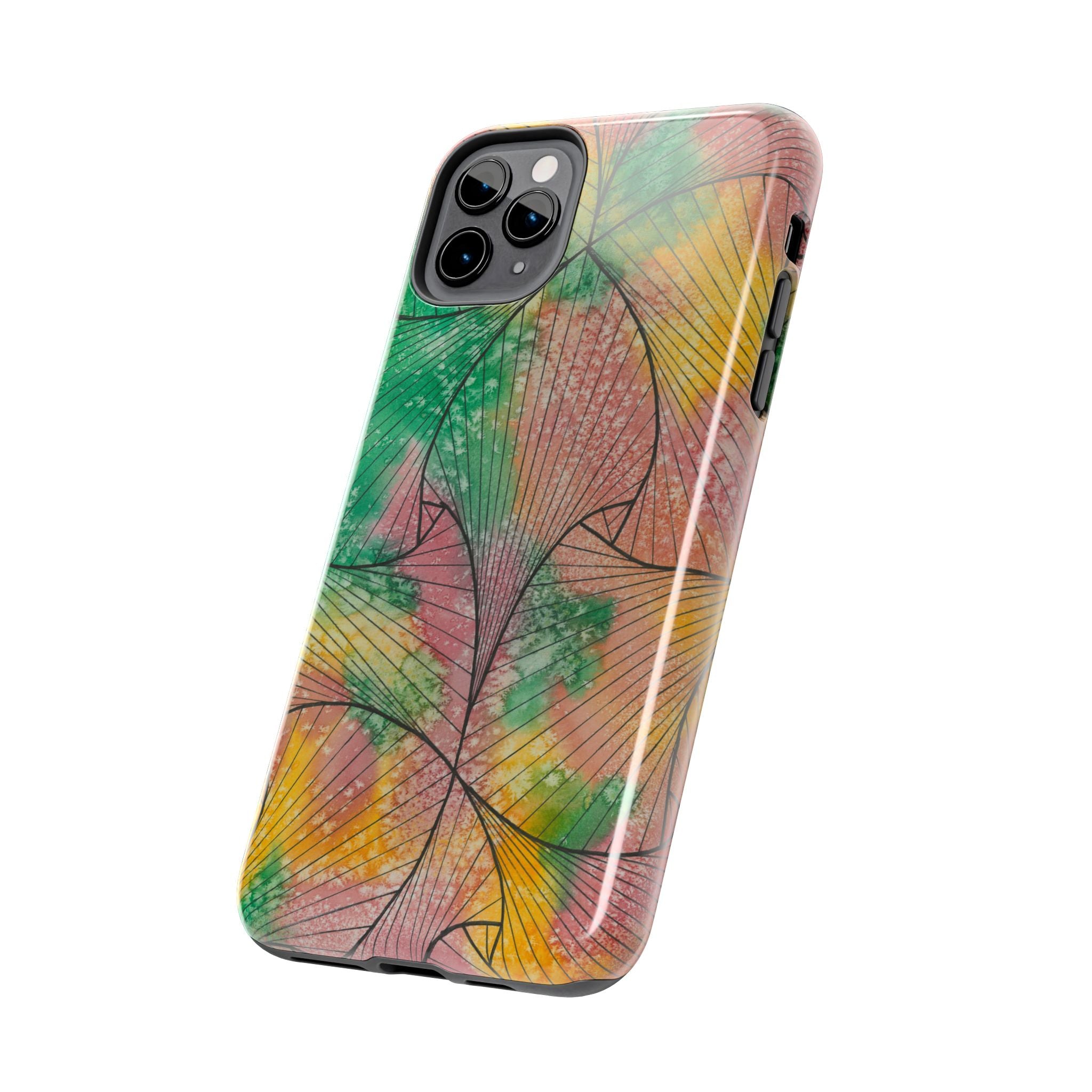 Tough Phone Case - All iPhones and Samsung Galaxys - Exciting Abstract Design #49 Health Well Being