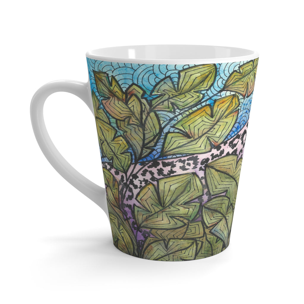 Coffee Mugs and Cups. Colourful Abstract Designs. Perfect for Home, Office or Special Gift #76 Purrfect Blend