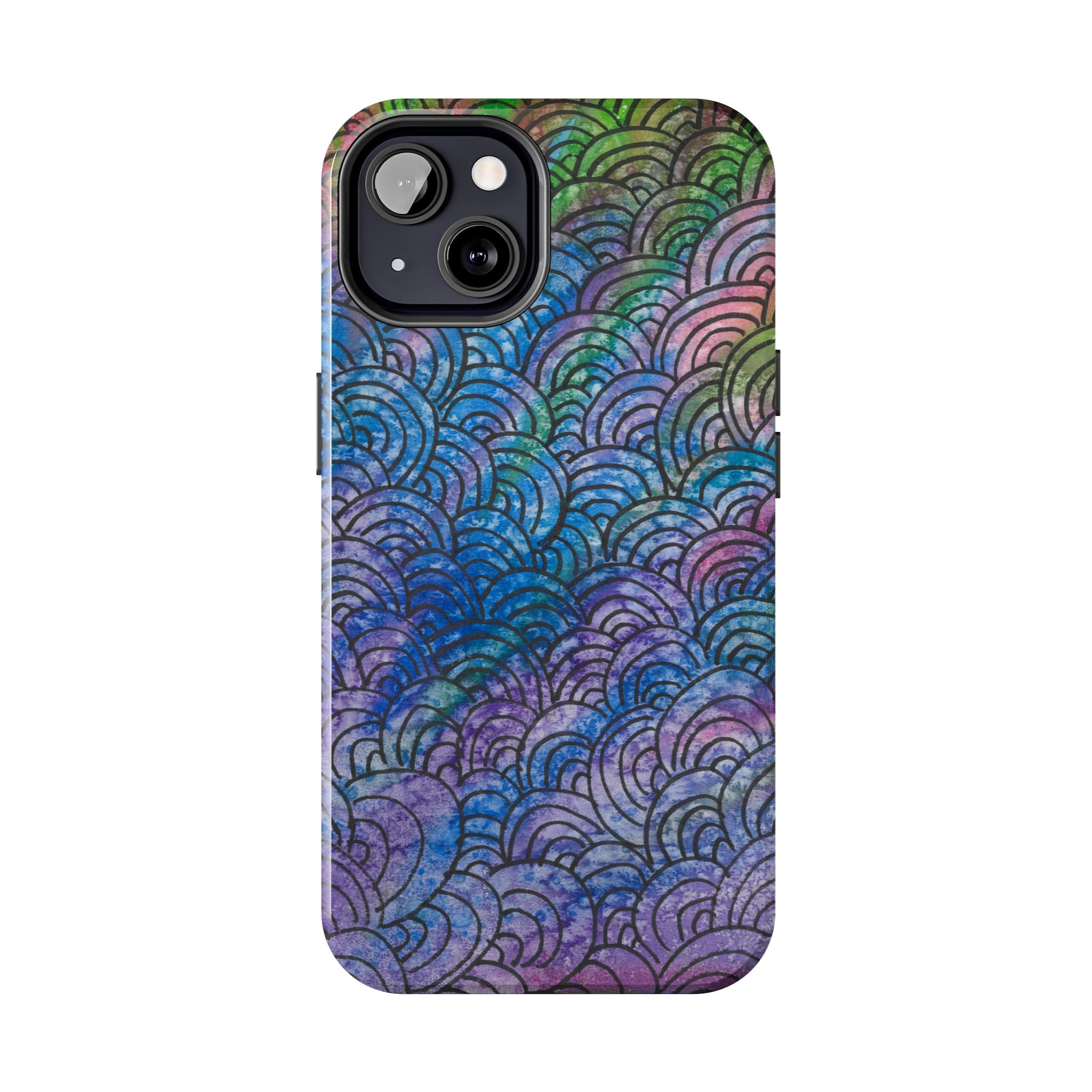 Tough Phone Case - All iPhones and Samsung Galaxys - Exciting Abstract Design #84 Ah! The Past