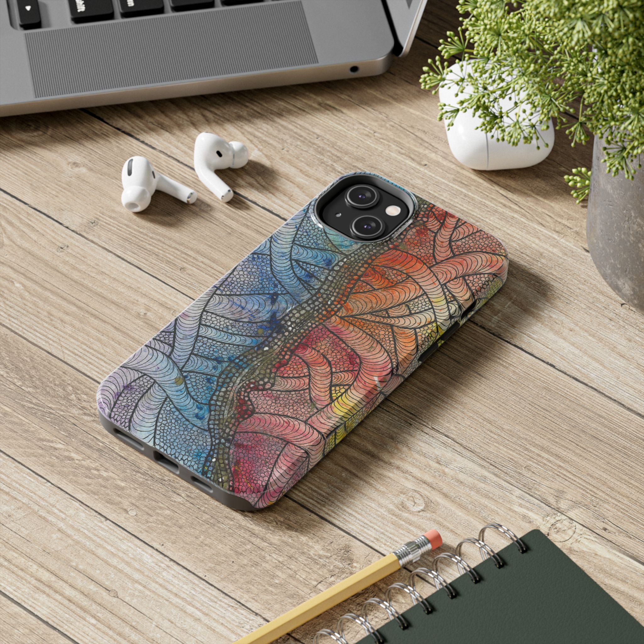 Tough Phone Case - All iPhones and Samsung Galaxys - Exciting Abstract Design #72 After The End