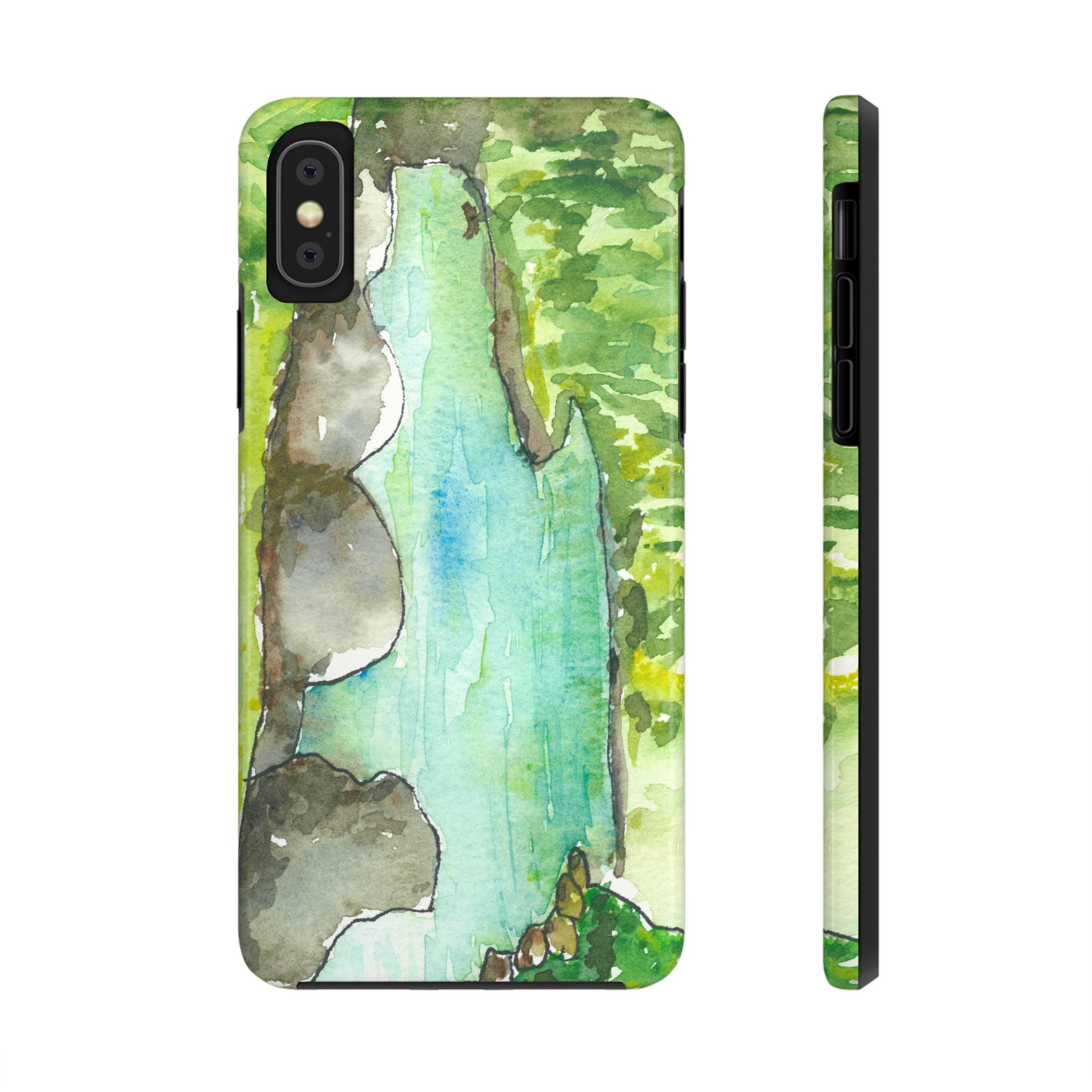 Tough Phone Case - All iPhones and Samsung Galaxys - Exciting Abstract Design #88 Tara River - Montenegro